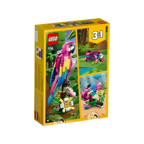 LEGO® Creator 3-in-1 31144 Exotischer pinkfarbener Papagei LEGO® Creator 3-in-1 31144 Exotischer pinkfarbener Papagei