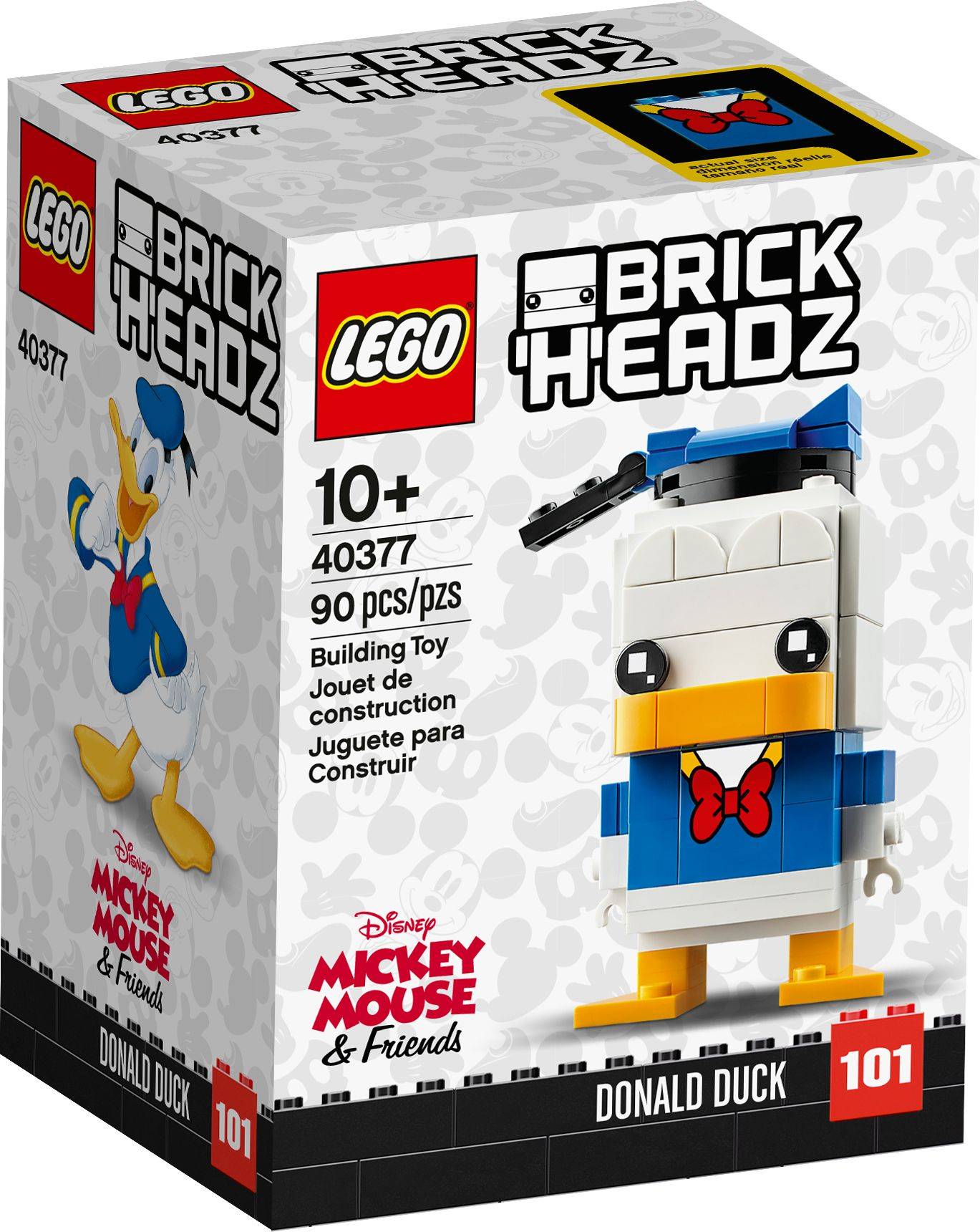 LEGO® Brickheadz 40377 Donald Duck