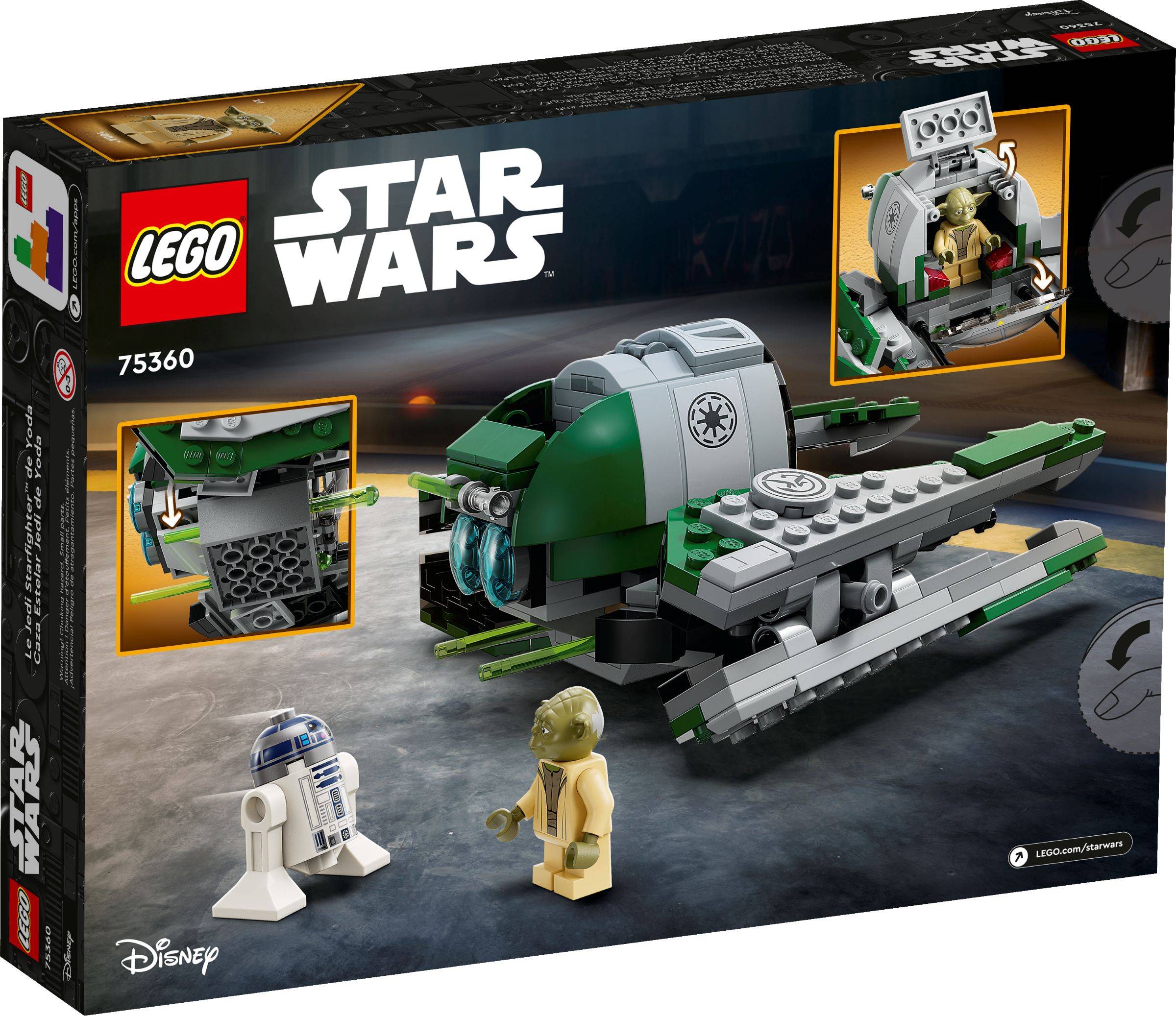 LEGO® Star Wars™ 75360 Yodas Jedi Starfighter™