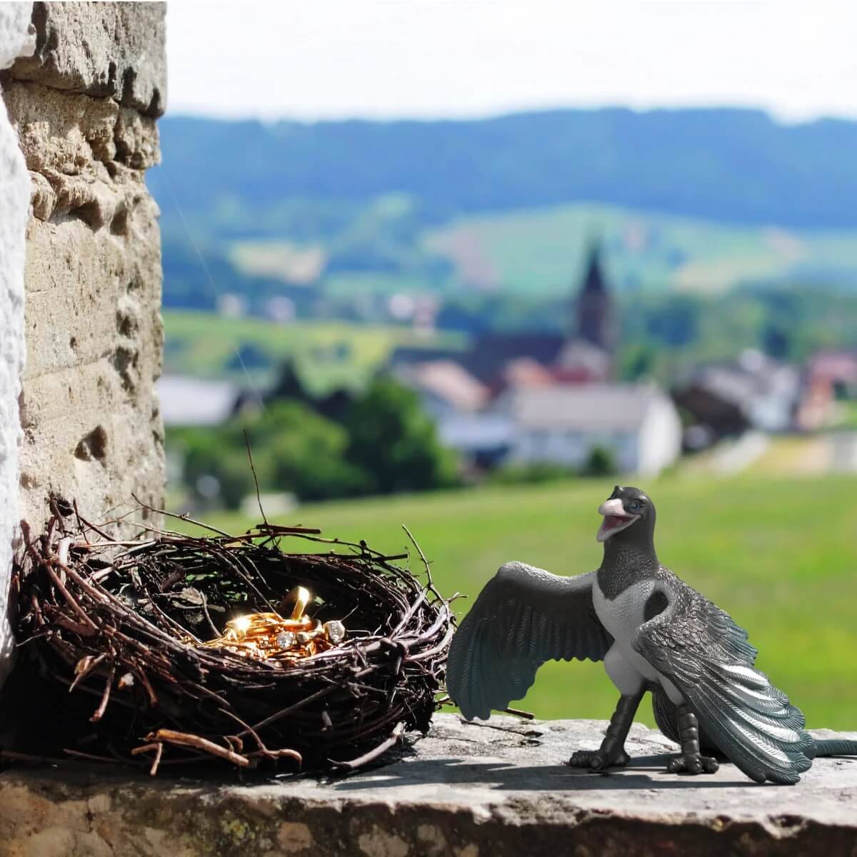 Schleich 14956 - Pinkie die Elster - School of Magical Animals