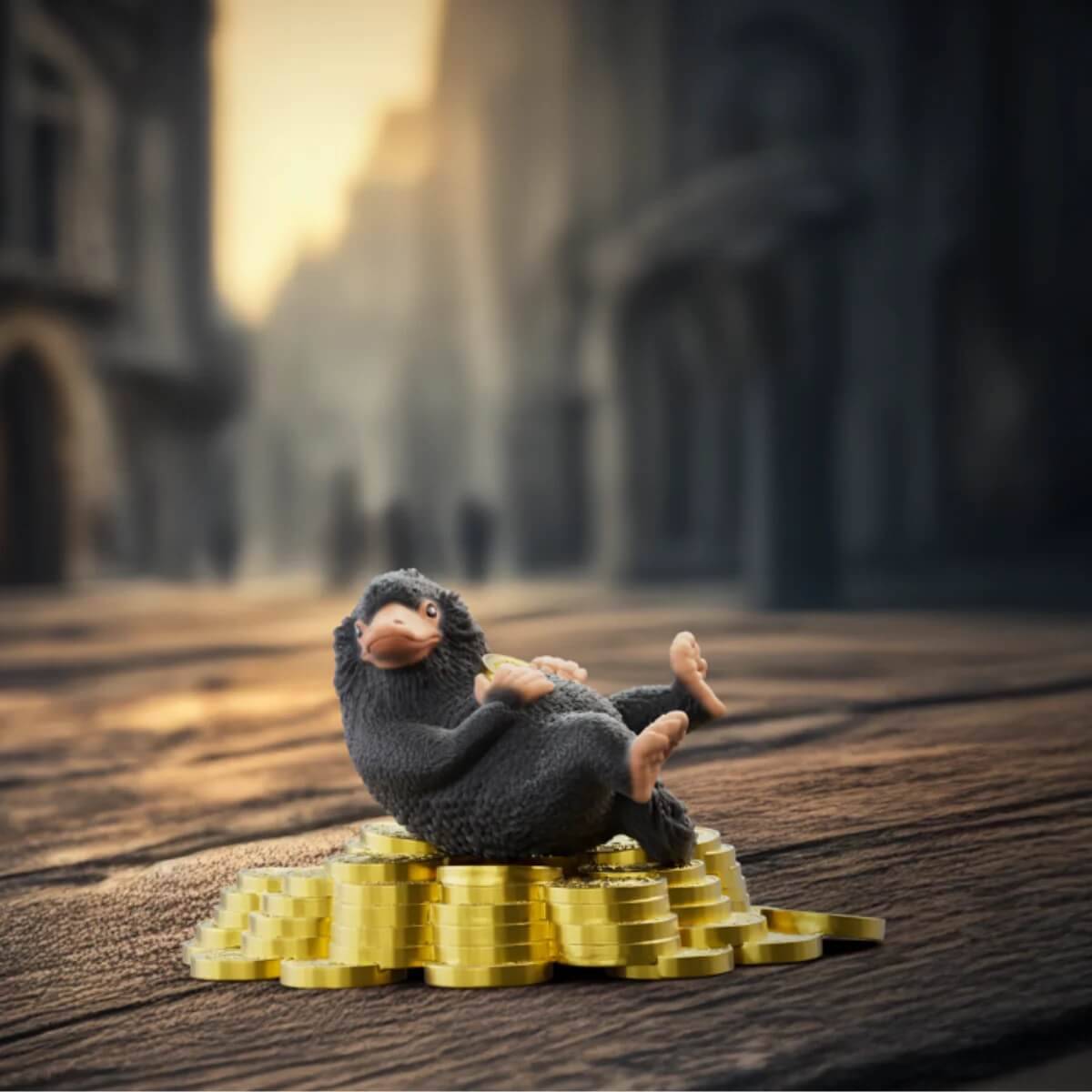 Schleich 14905 - Niffler mit Gold - Wizarding World