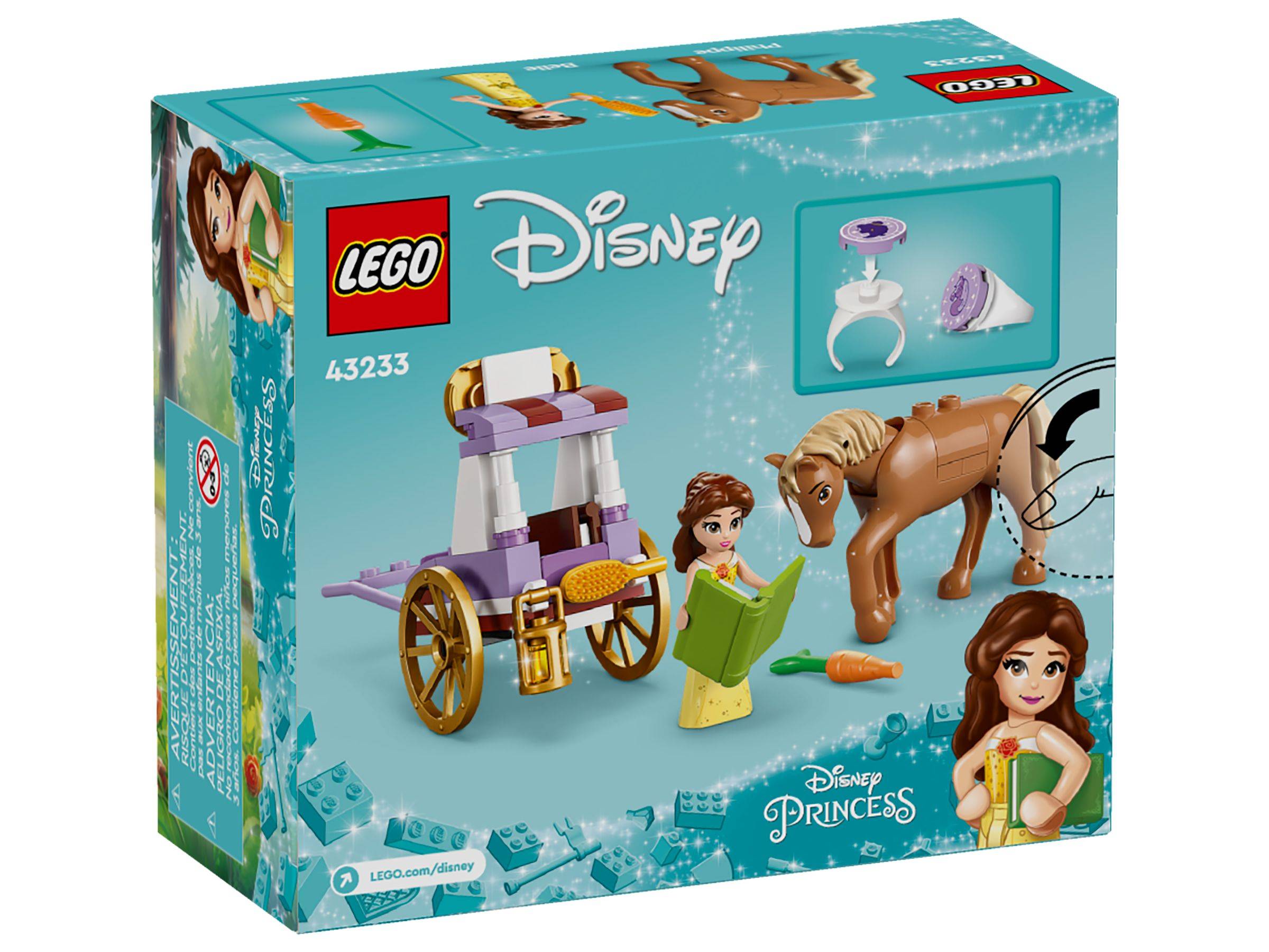 LEGO® Disney™ 43233 Belles Pferdekutsche
