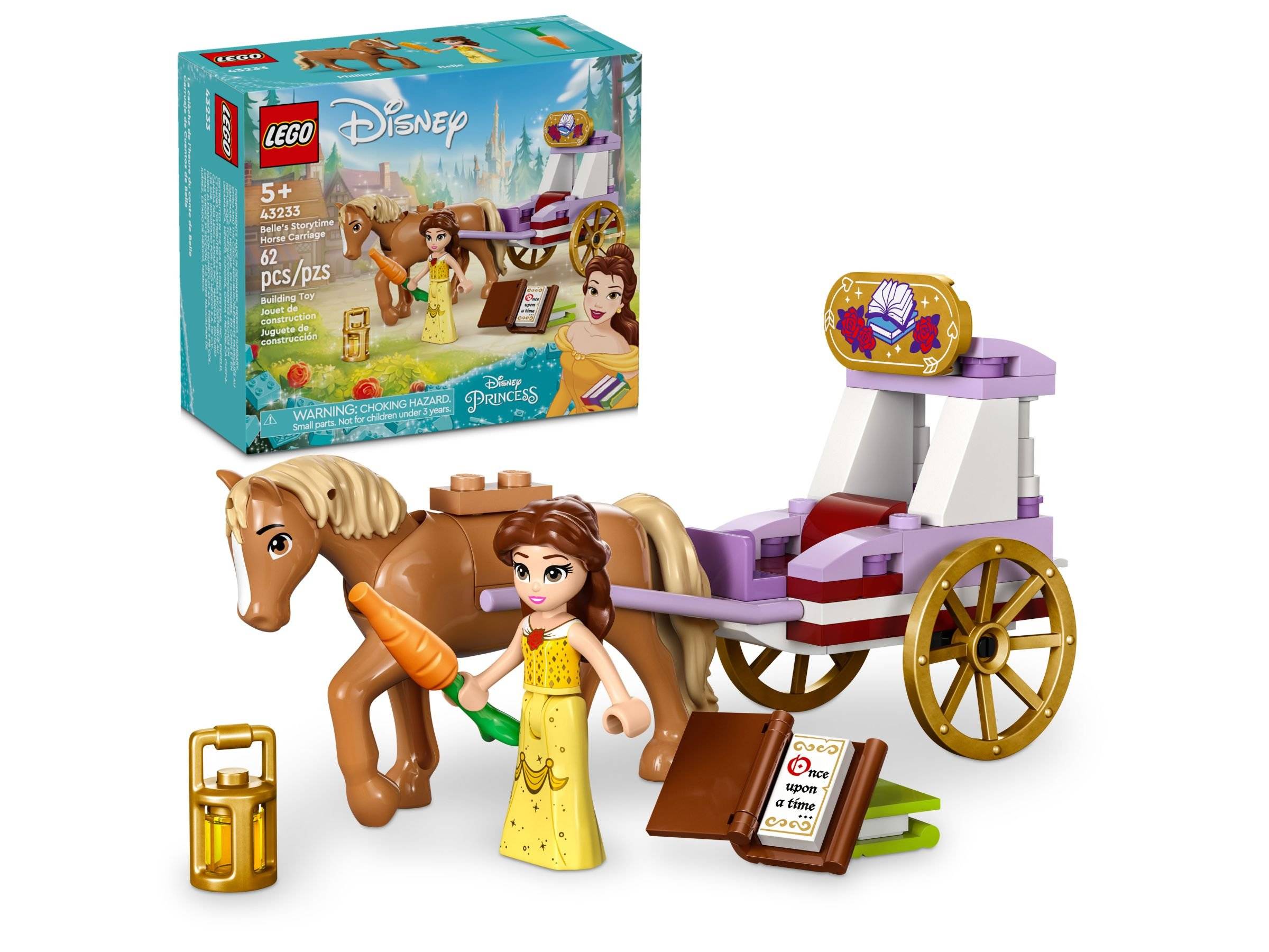 LEGO® Disney™ 43233 Belles Pferdekutsche