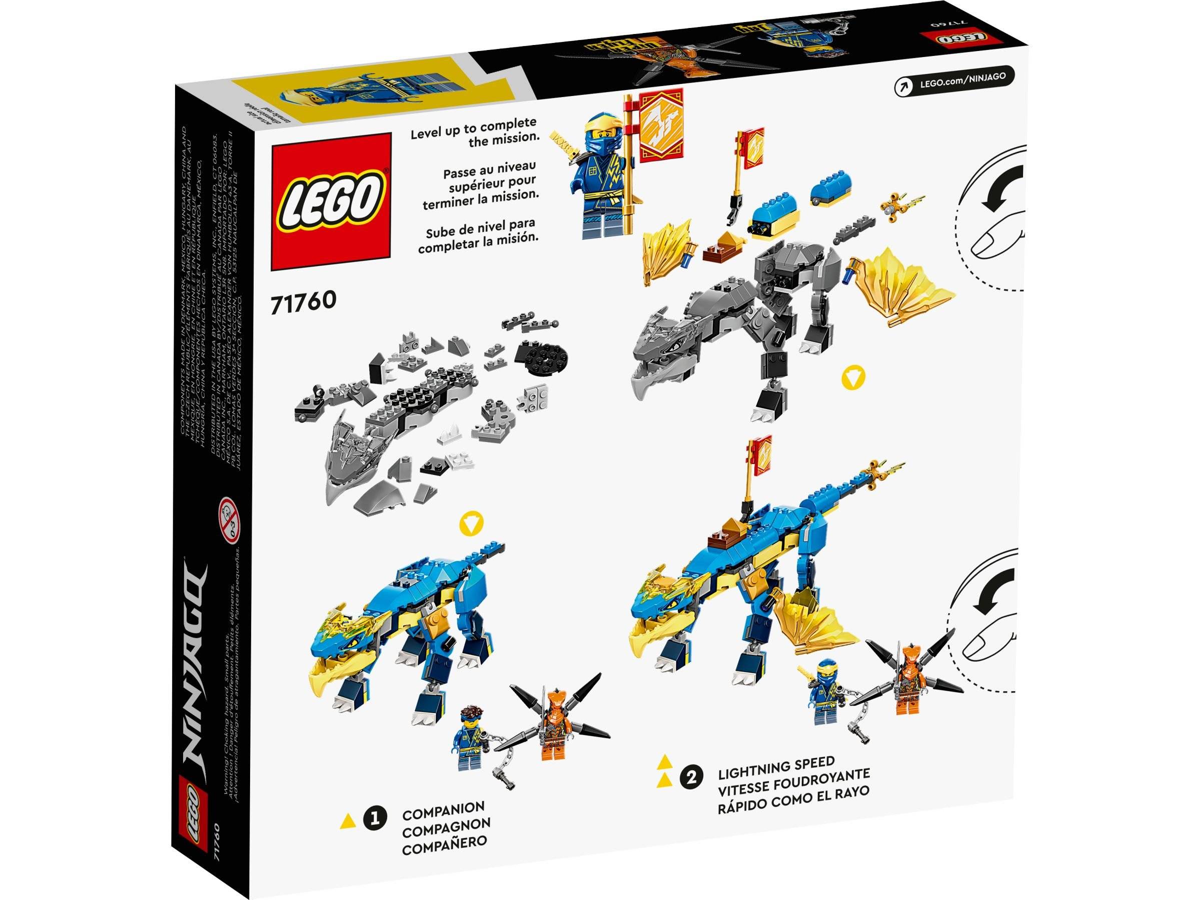 LEGO® NINJAGO® 71760 Jays Donnerdrache EVO
