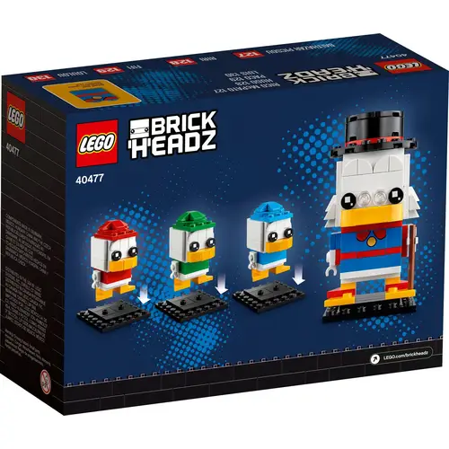 LEGO® BrickHeadz 40477 Dagobert Duck, Tick, Trick & Track LEGO® BrickHeadz 40477 Dagobert Duck, Tick, Trick & Track