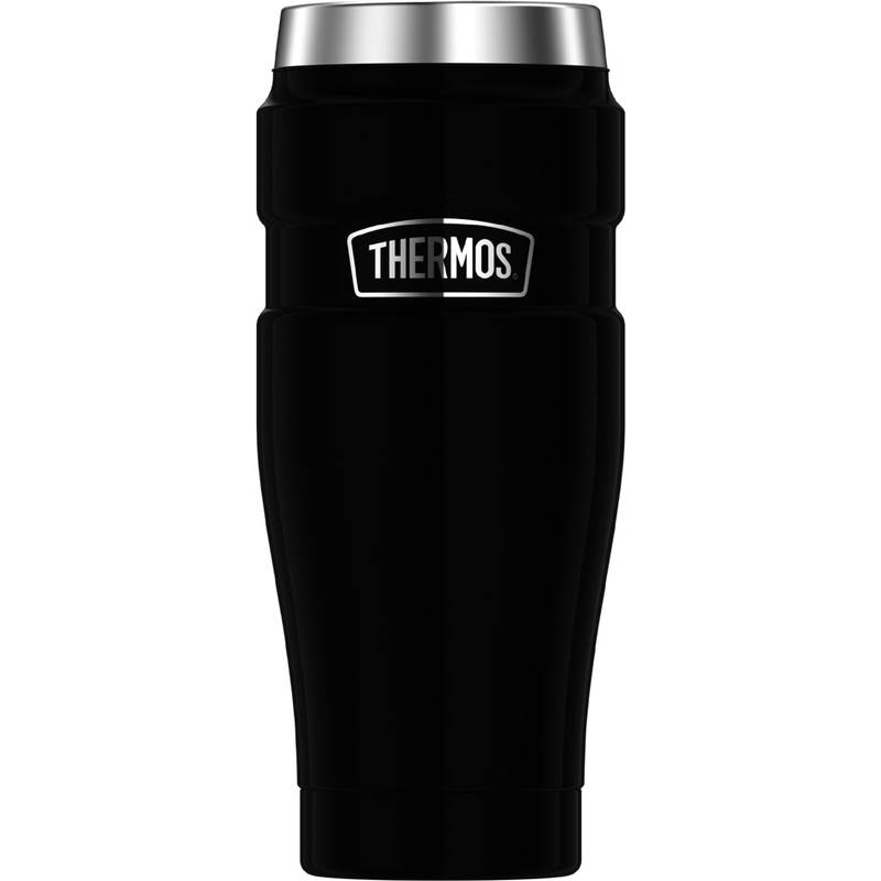 THERMOS Isolierbecher STAINLESS KING, 0,47 Liter, schwarz