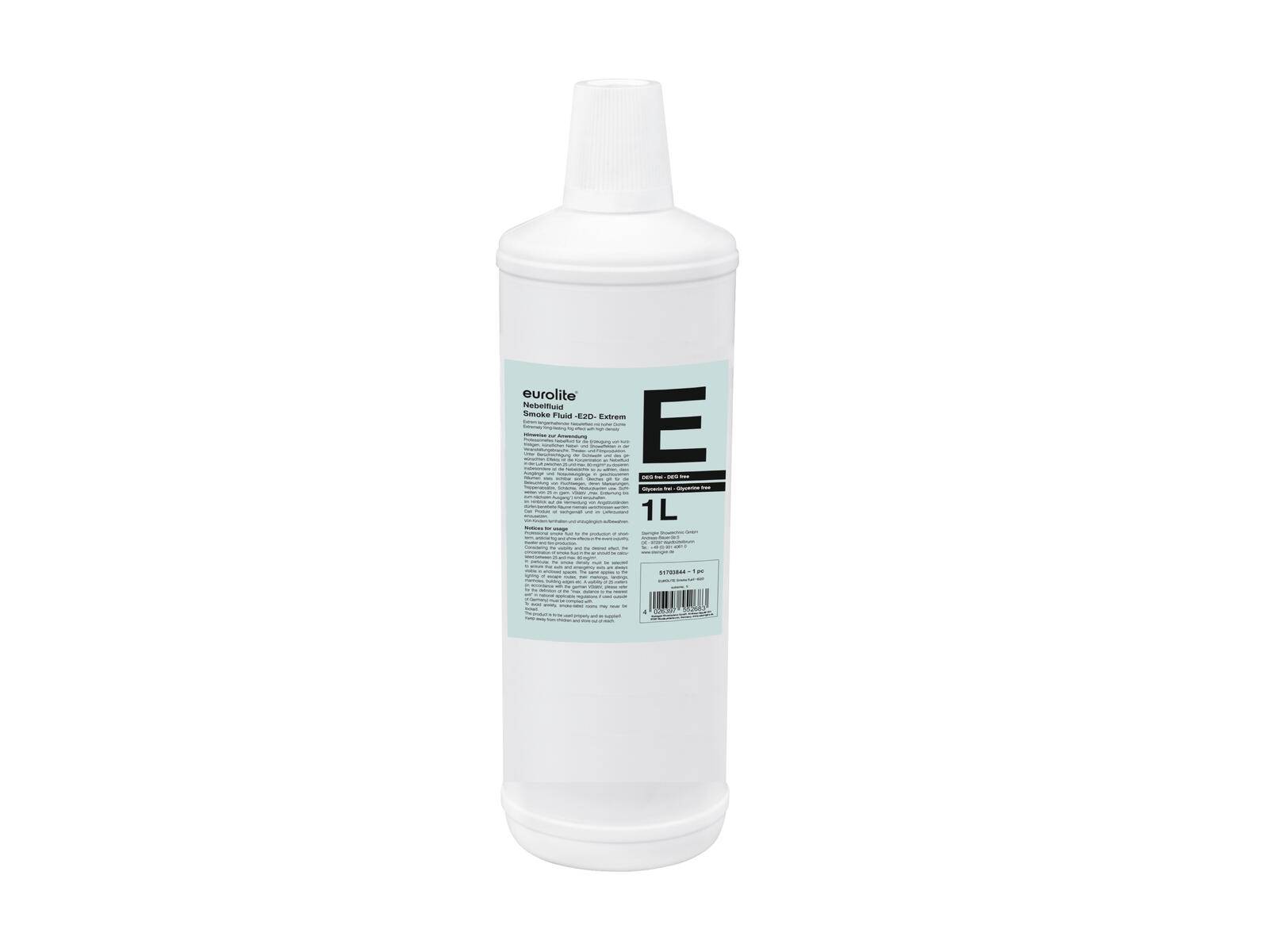 EUROLITE SMOKE FLUID -E2D- Extrem, 1l Nebelfluid
