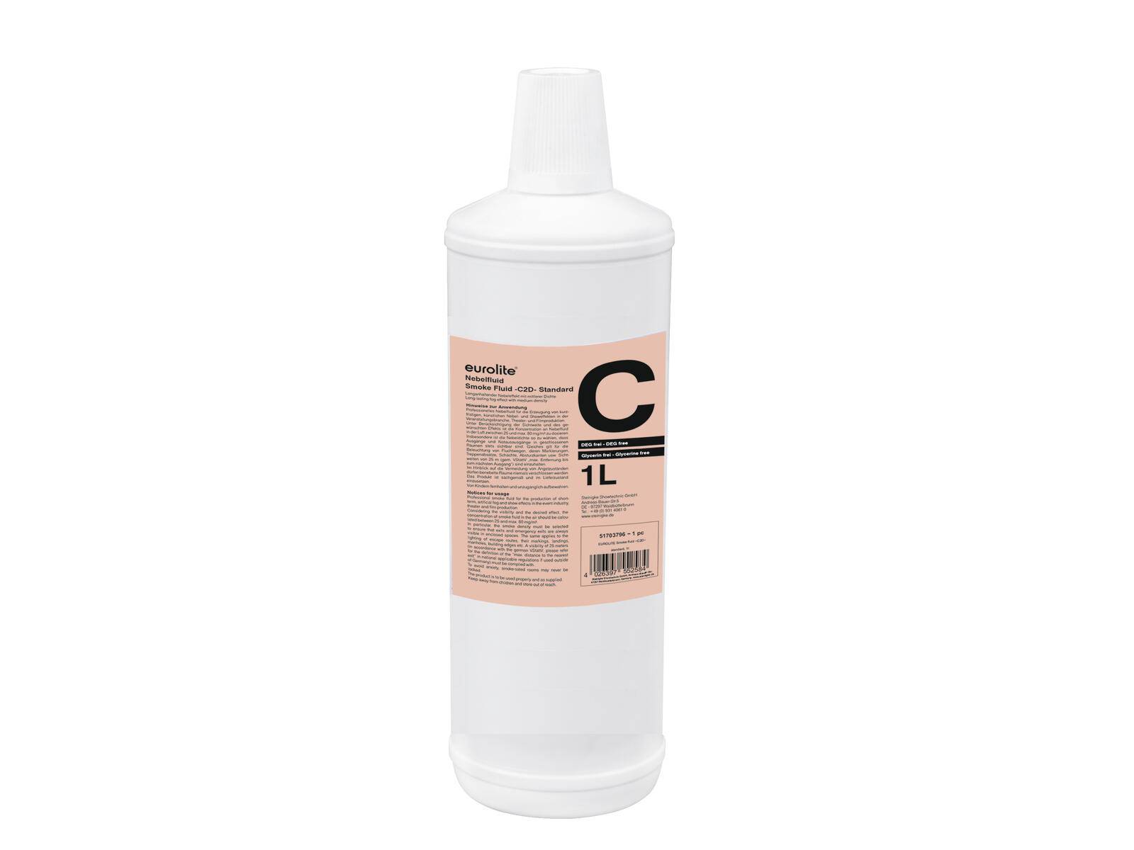 EUROLITE SMOKE FLUID -C2D- Standard, 1l Nebelfluid