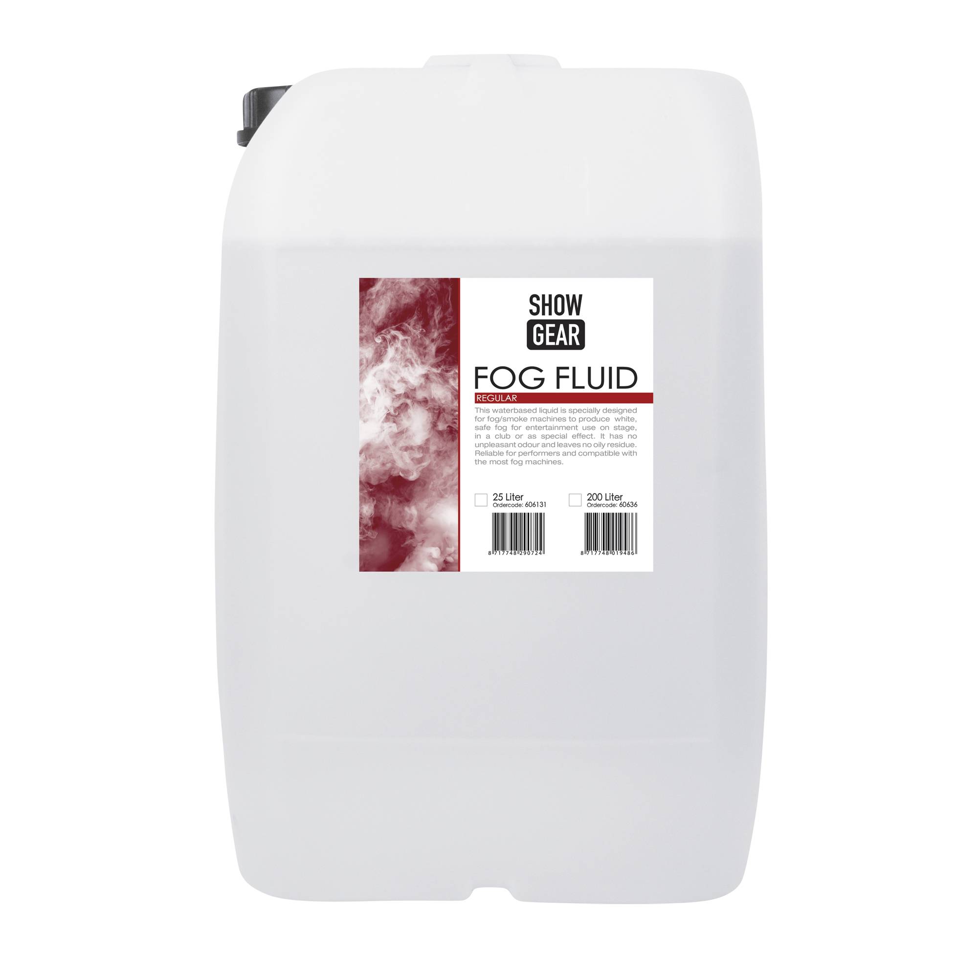 Showgear Fog Fluid Regular 200 Liter - wasserbasiert