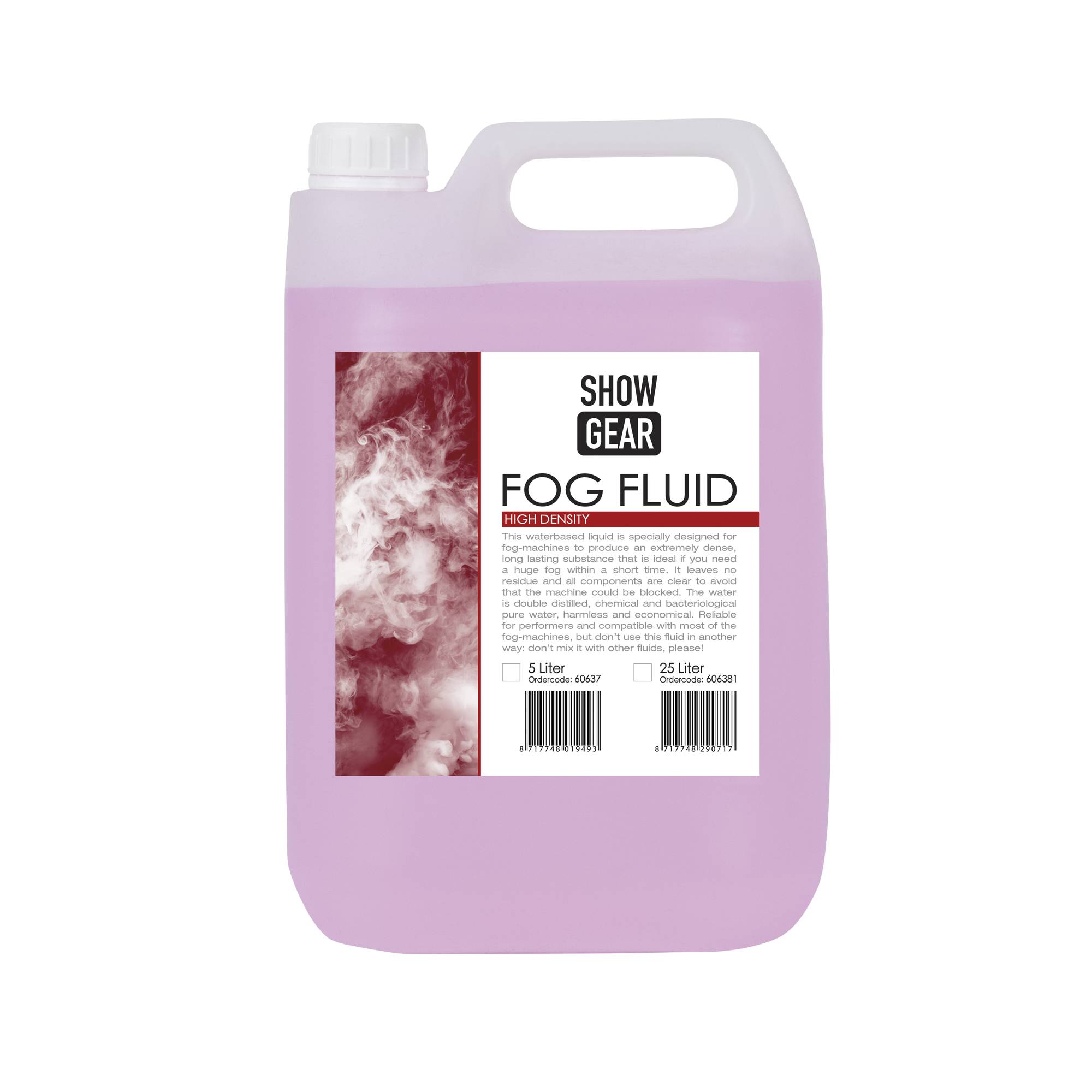 Showgear Fog Fluid High Density 5 Liter - hochkonzentriert