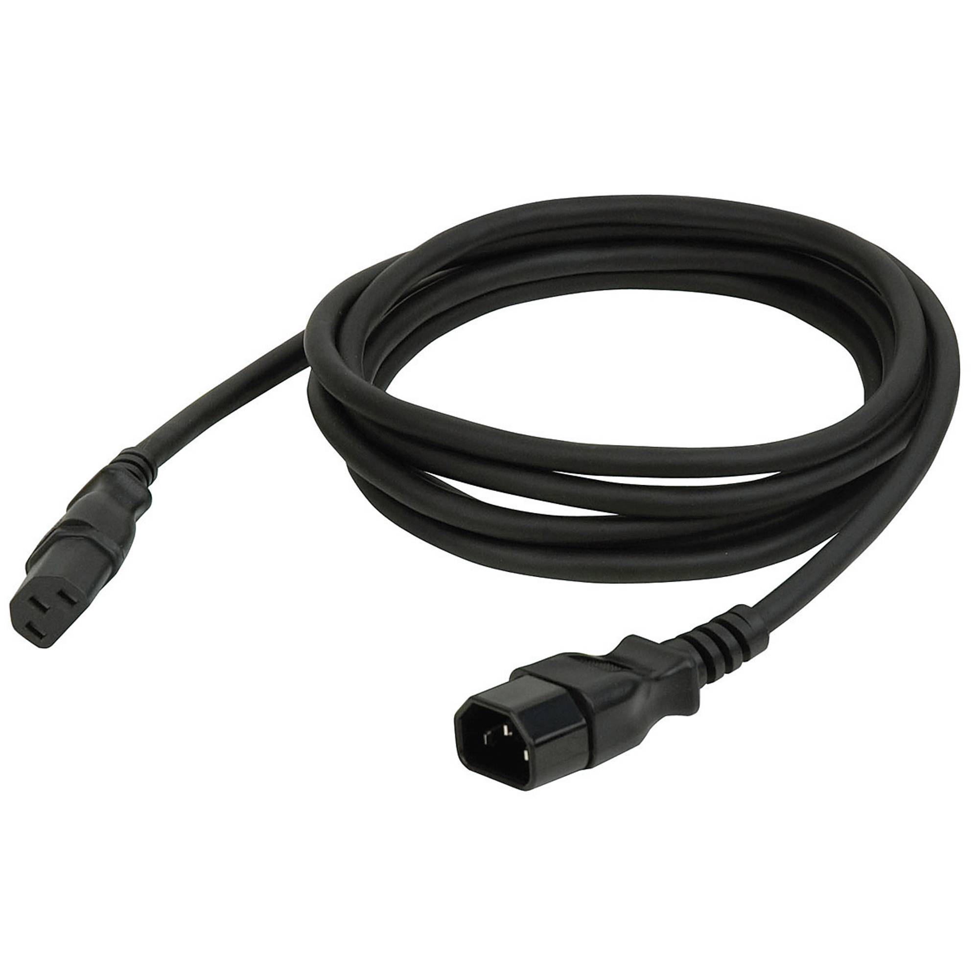 DAP IEC C13 Female to IEC C14 Male 3x 1.5 mm² 0,75 m