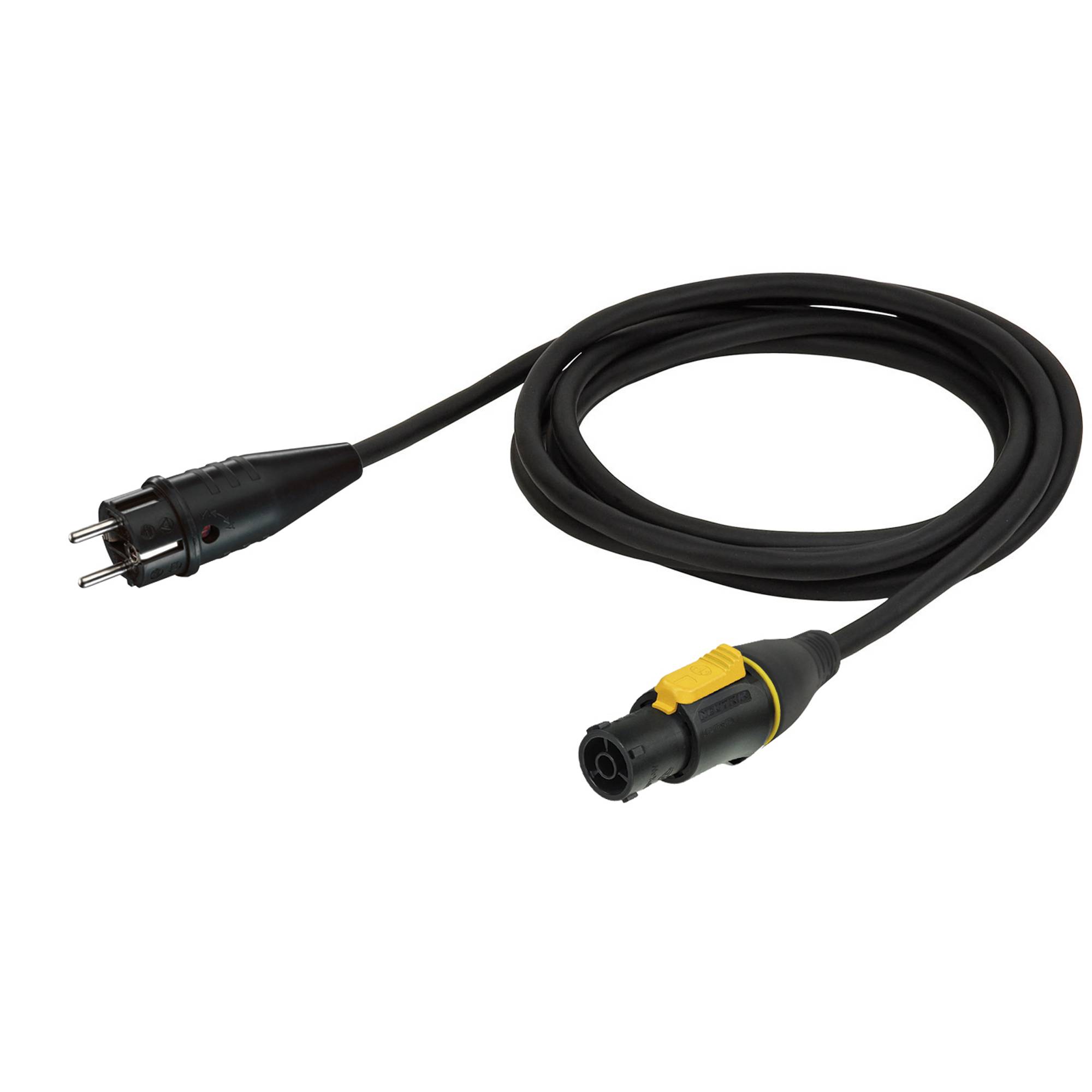 PCE Power Cable powerCON TRUE1 to Schuko 3x 1.5 mm² 1,5 m