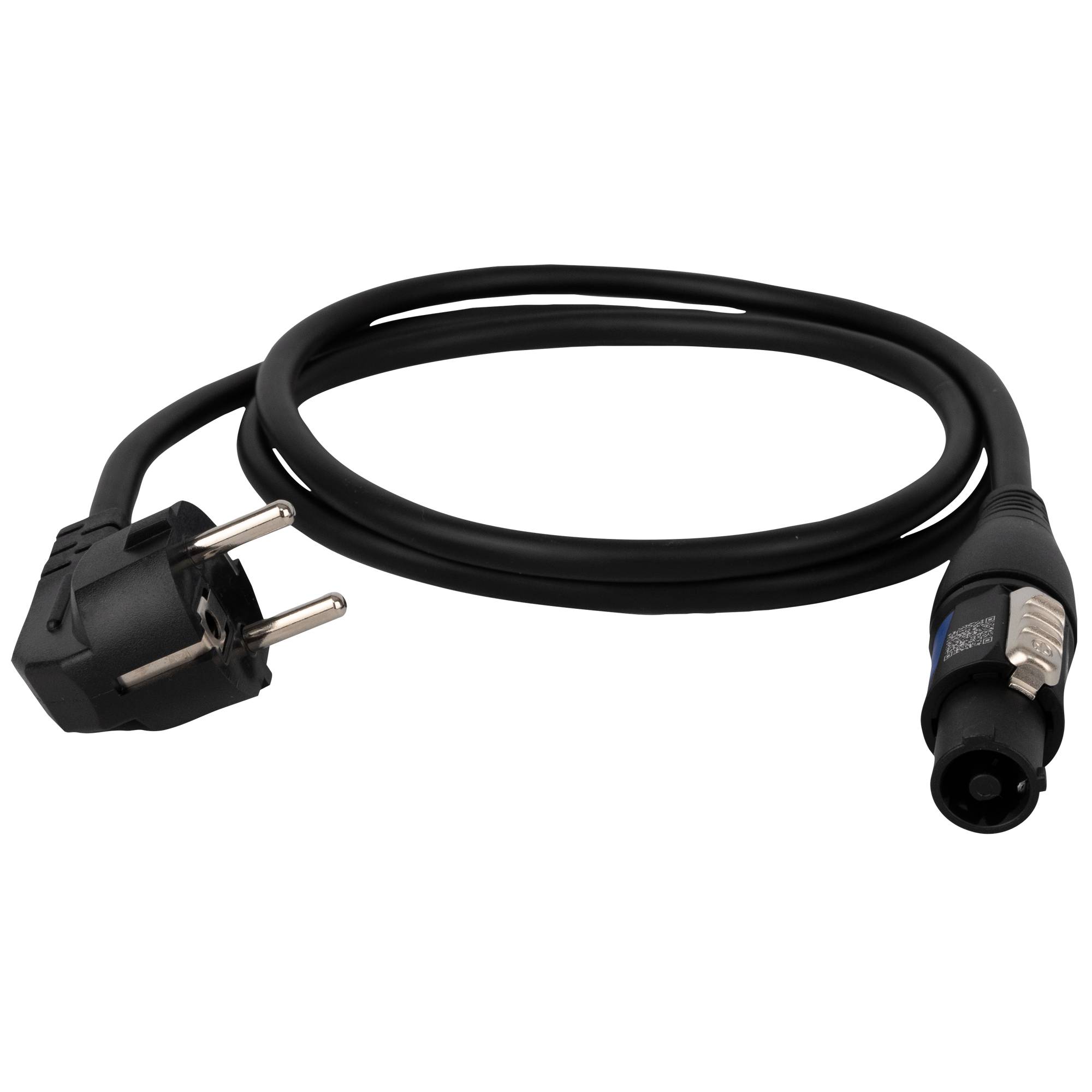 DAP Power Cable Neutrik powerCON to Schuko 3x 1.5 mm² 1,5 m