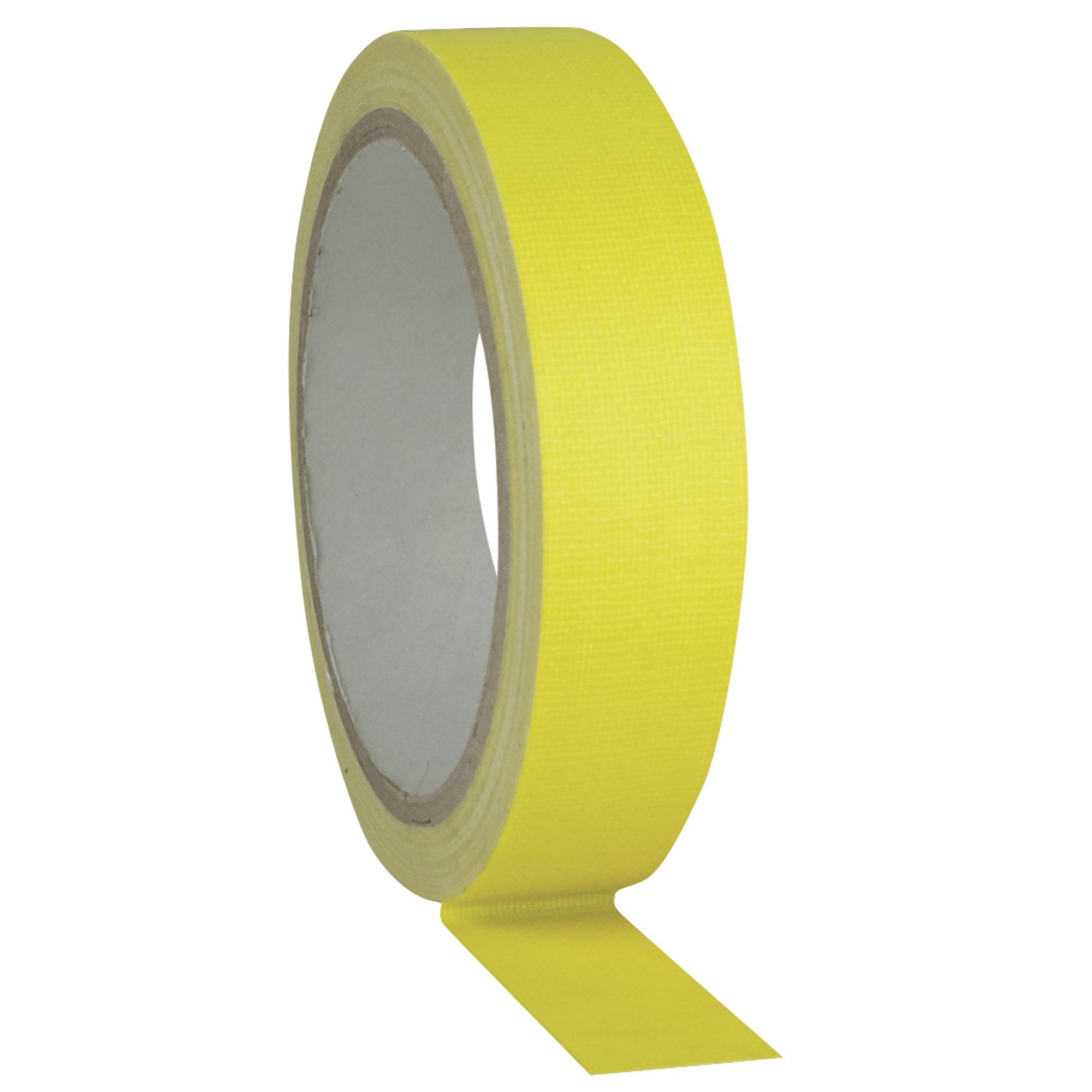 Showgear Gaffa Tape Neon Yellow 19 mm / 25 m