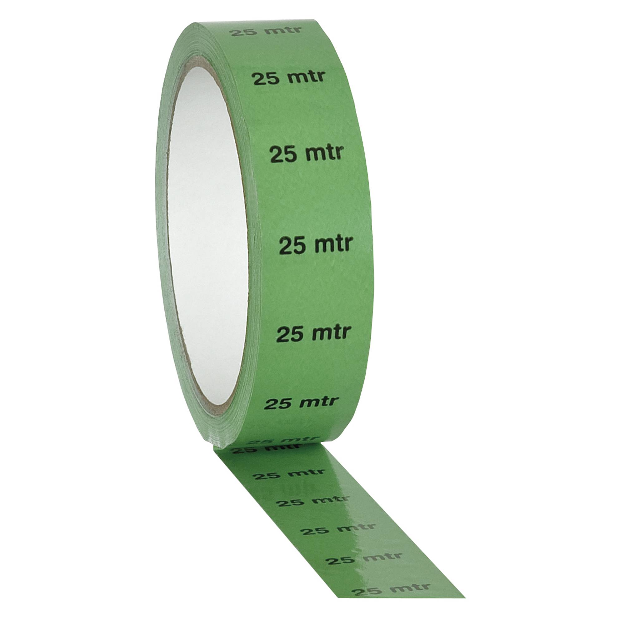 Showgear Marker / Indicator Tape Grün "25 m" - 25 mm / 33 m