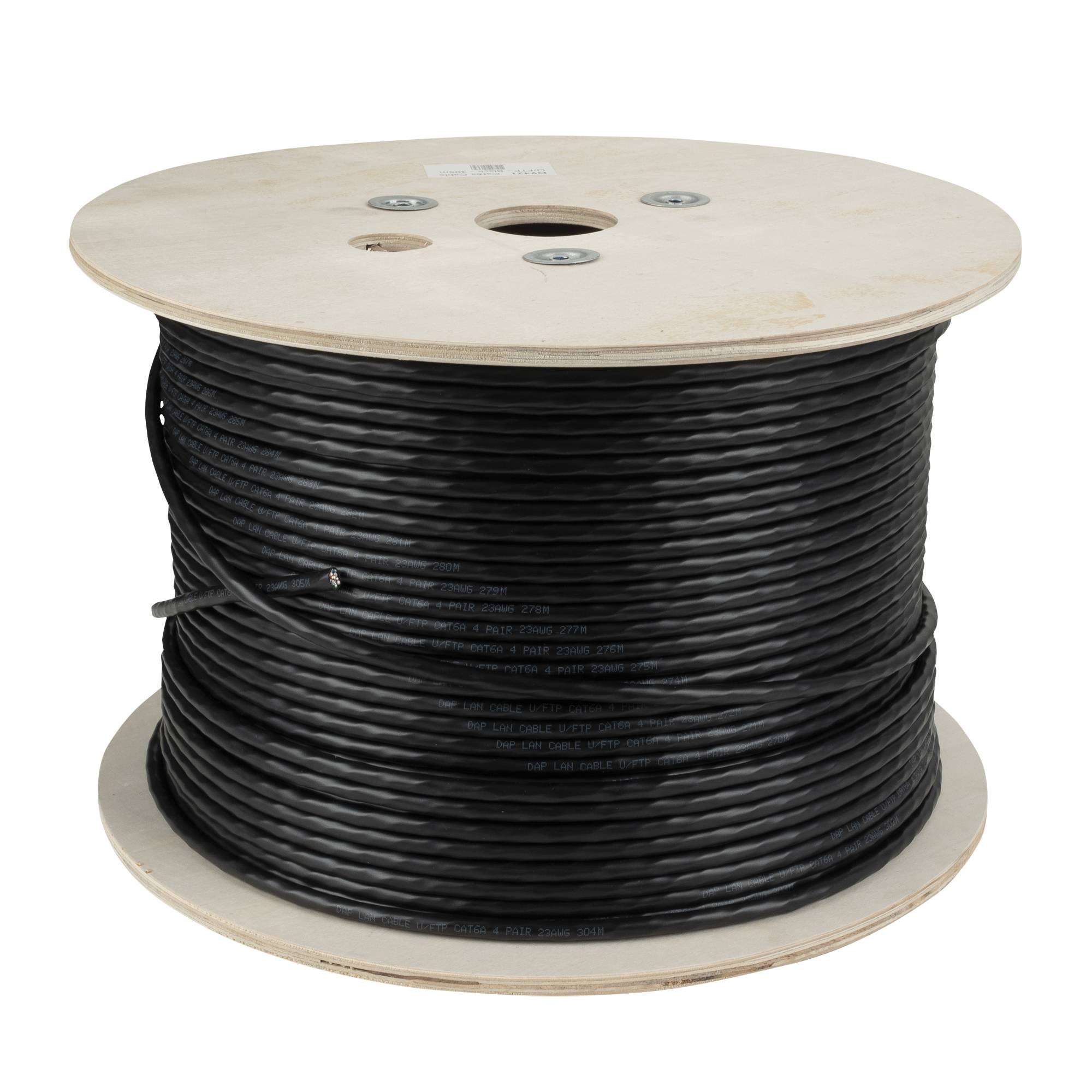 DAP CAT6a U/FTP Lan Cable Spule 305 m