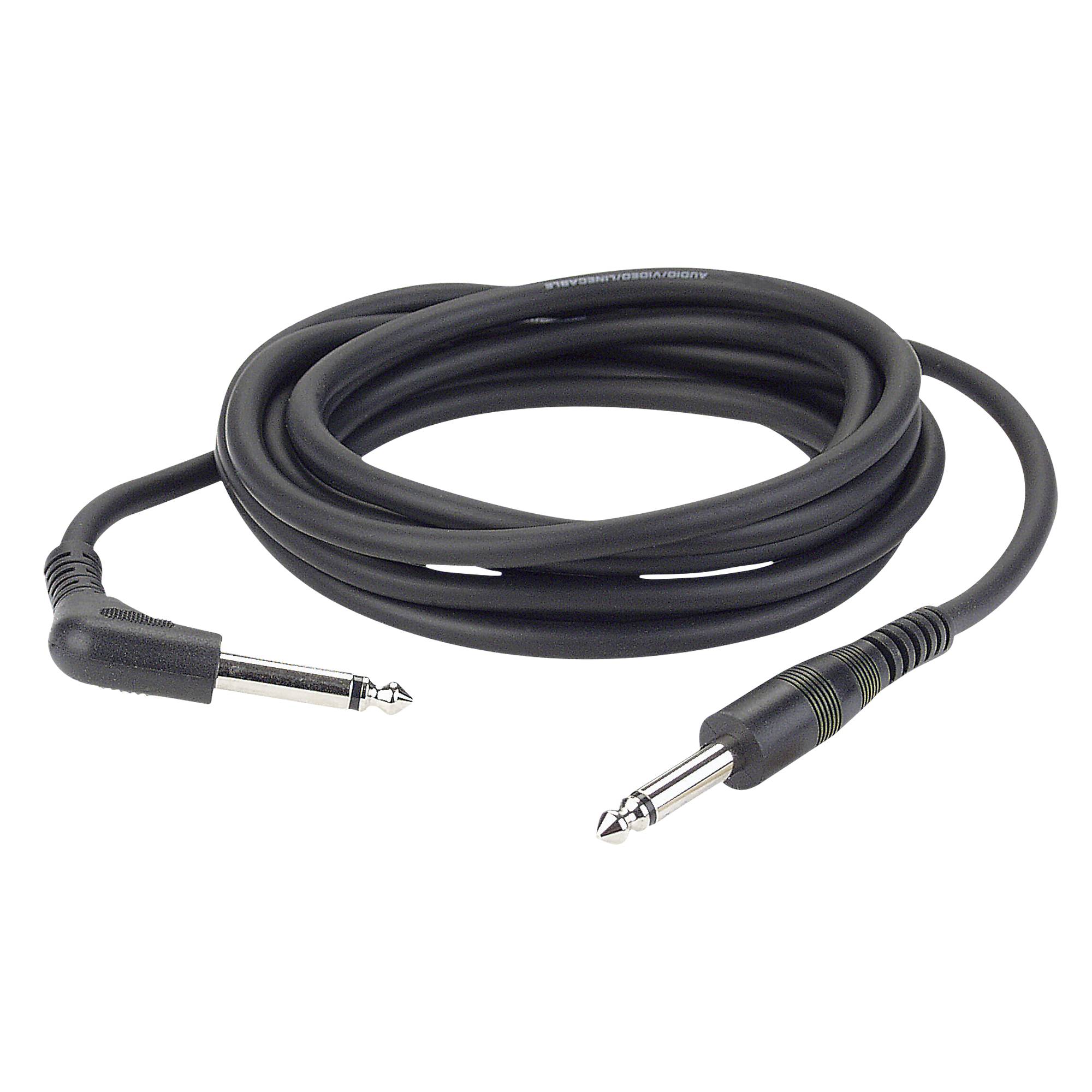 DAP FL10 - unbal. Jack mono to Jack mono 90° 1,5 m