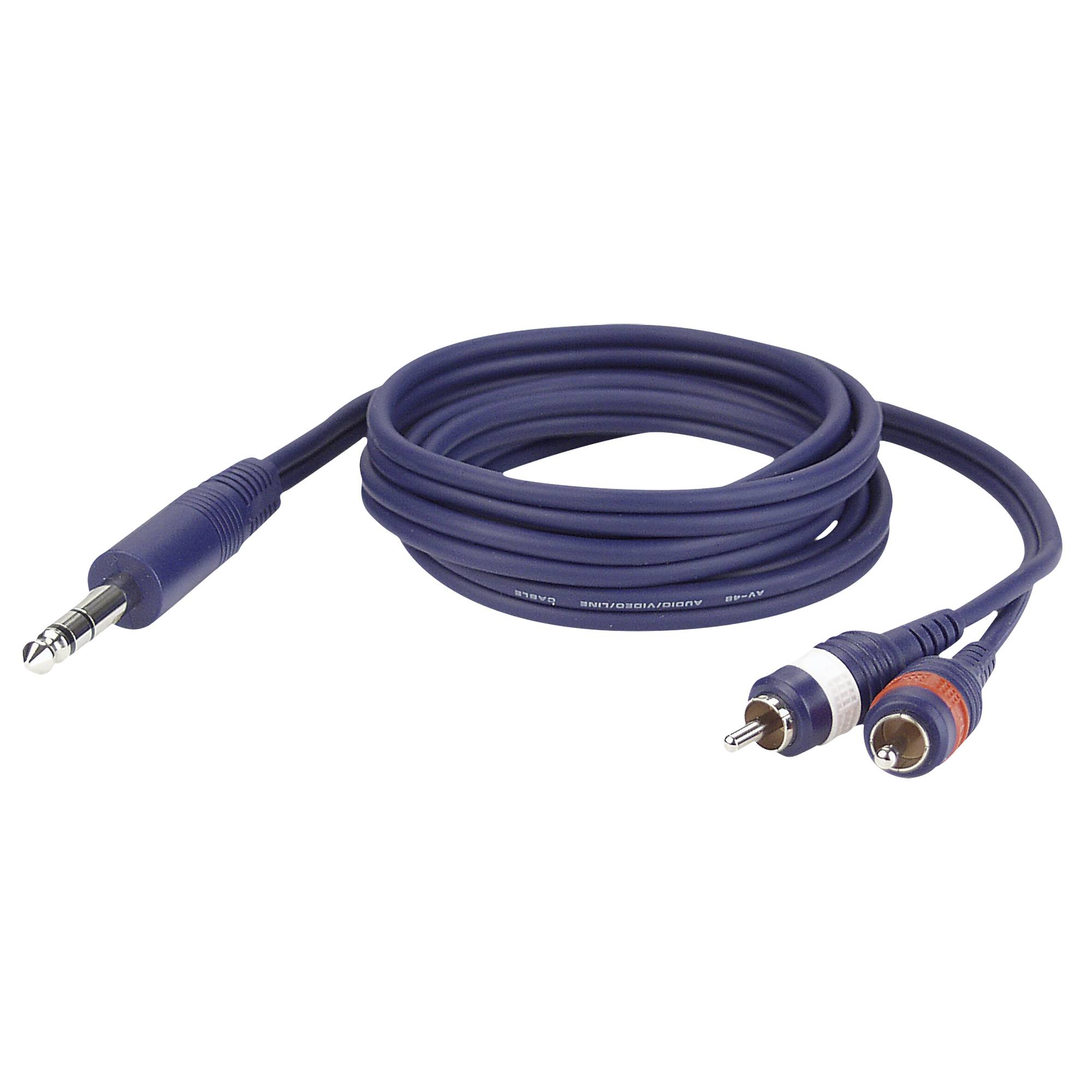 DAP FL35 - Stereo Jack to 2 RCA male L/R 1,5 m