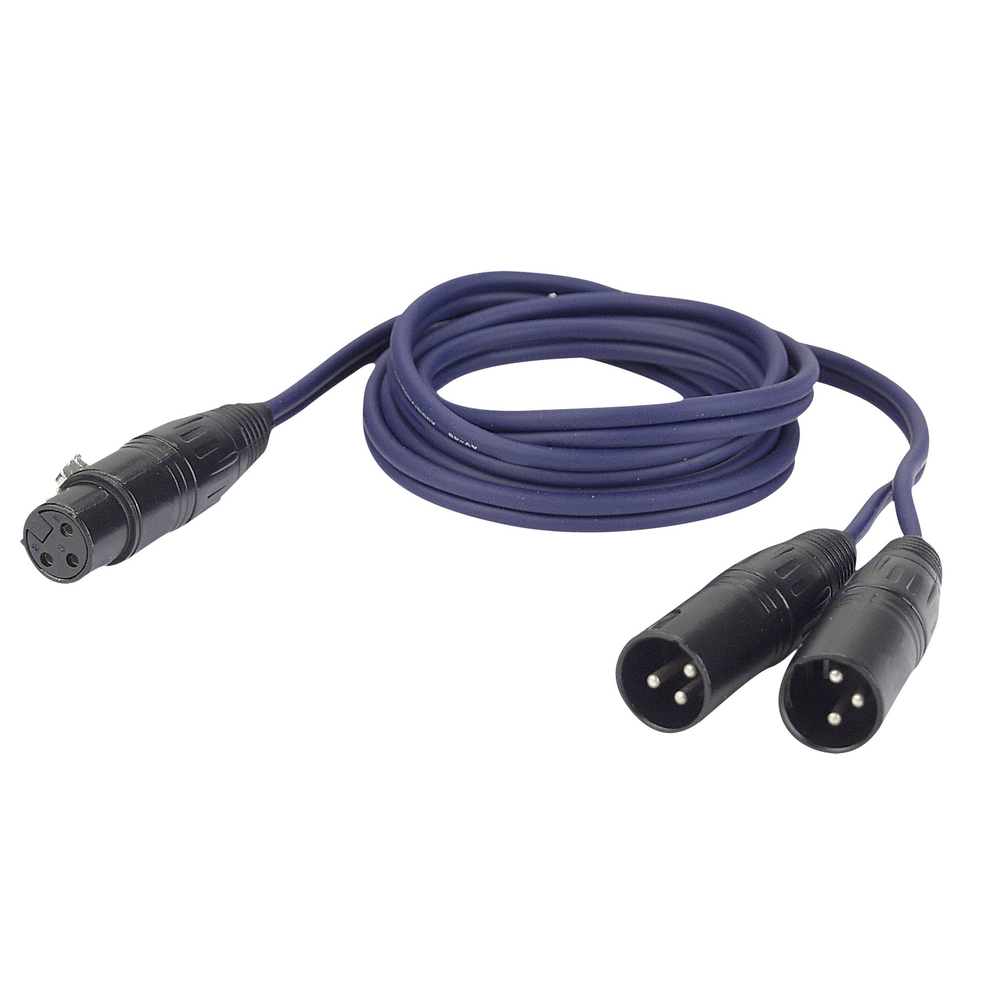 DAP FL39 - bal. XLR 3P, female to 2 x XLR 3P male 1,5 m