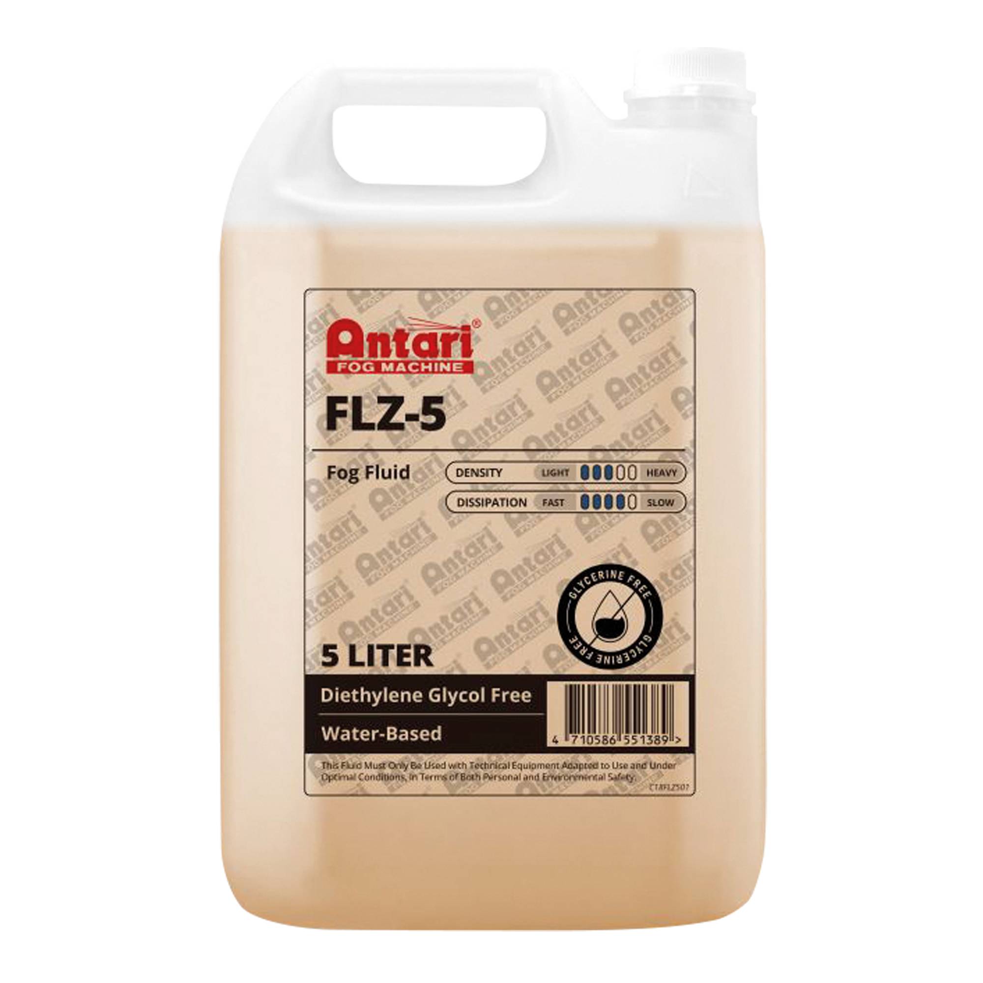 ANTARI FLZ-5 Fog Fluid 5 Litre - medium density