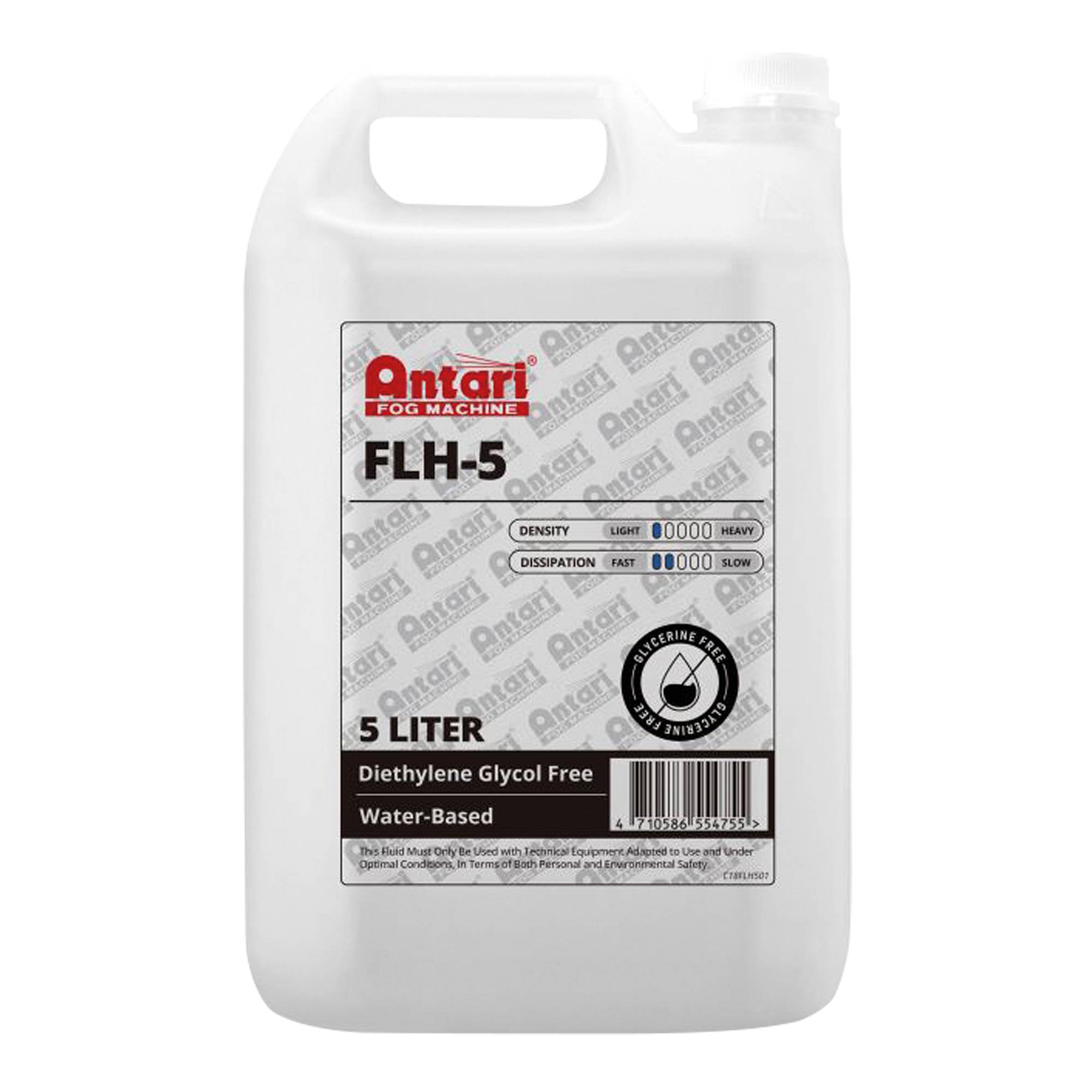 ANTARI FLH-5 Fog Fluid 5 Litre - light density