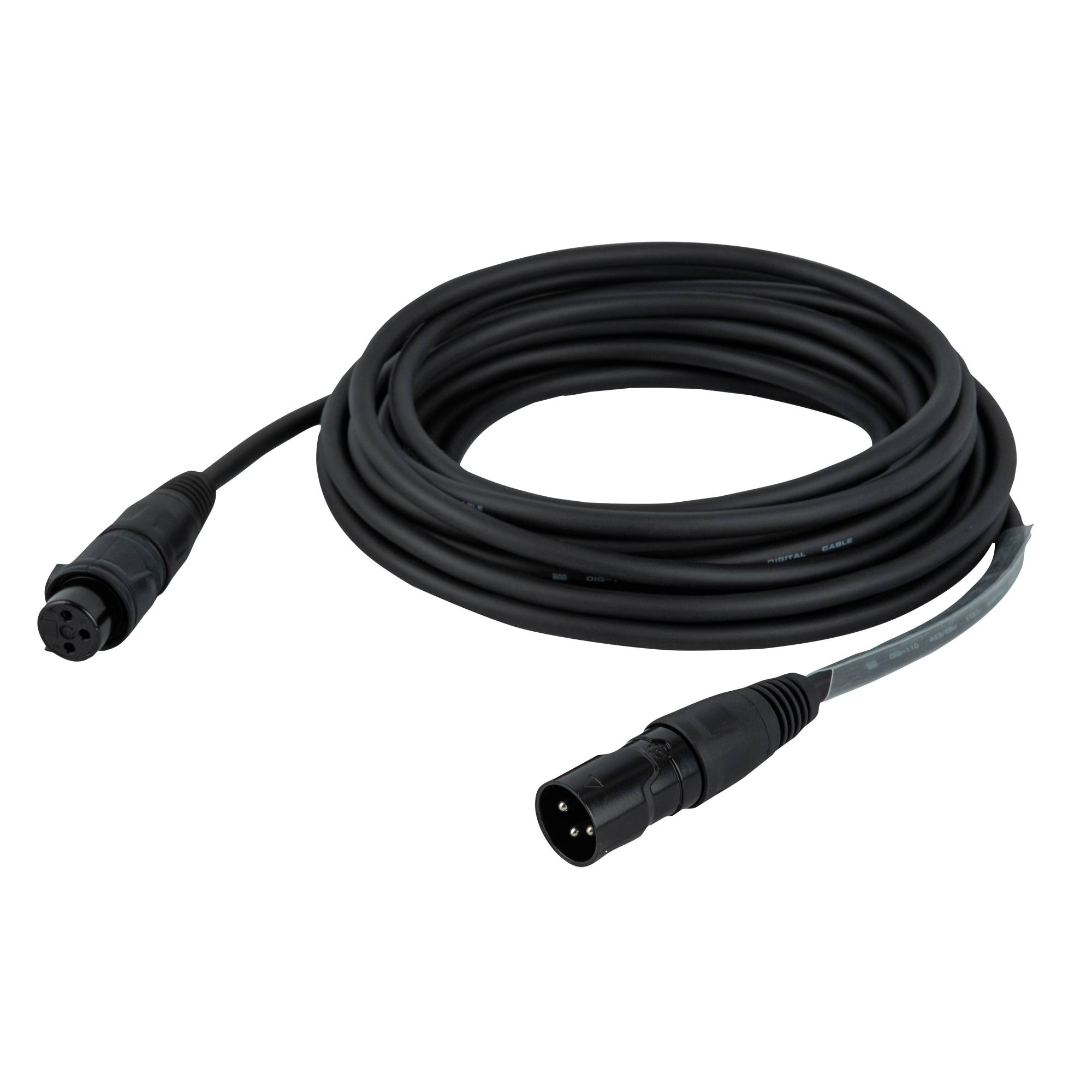 DAP FLR73 - IP65 DMX/AES-EBU XLR/M 3P to XLR/F 3P Rean RCX3 series 10 m