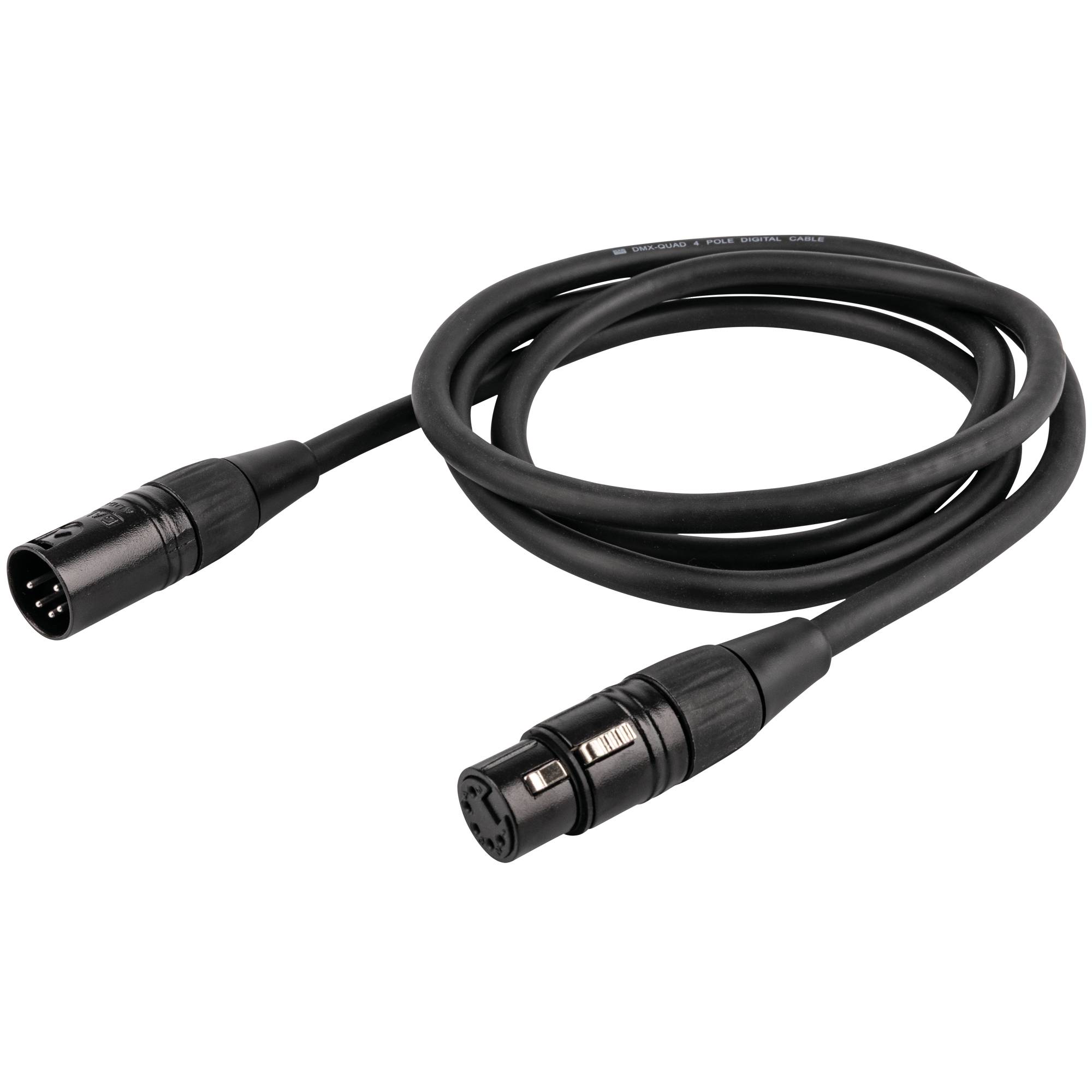 DAP FL86 - DMX/AES-EBU XLR/M 5P to XLR/F 5P 1,5 m