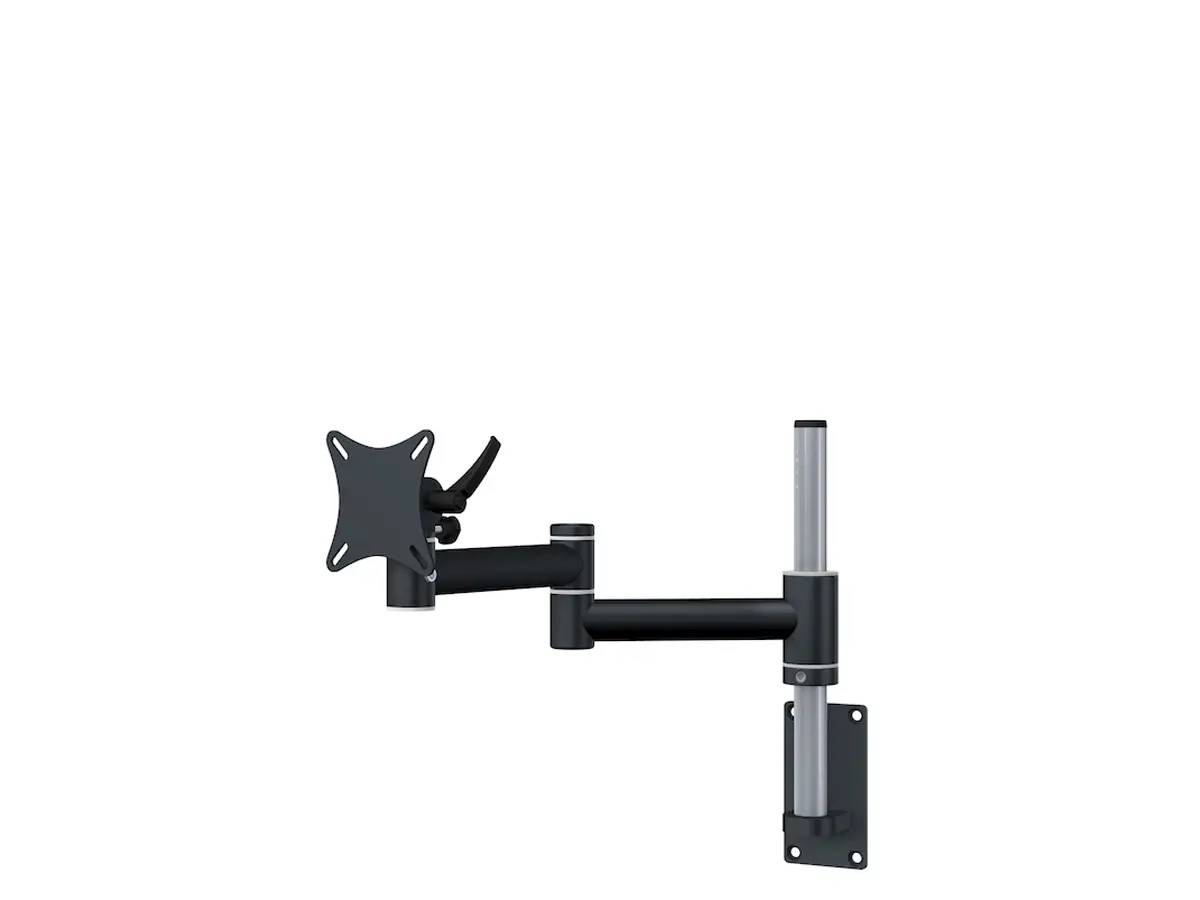 Curved Monitorhalter bis 49" für 1 Bildschirm mit Wandhalterung