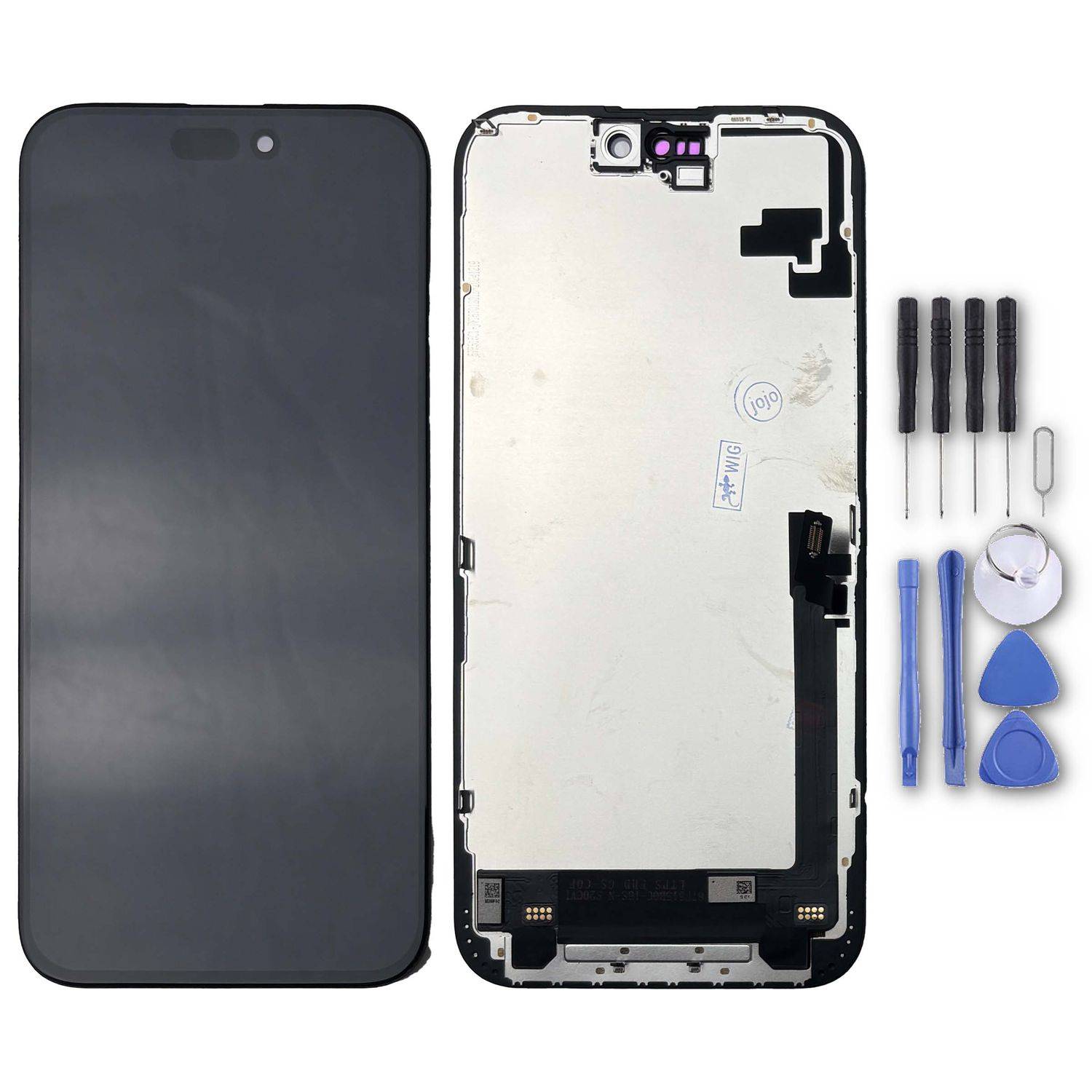 Für Apple iPhone 16 Plus LCD Display ohne Rahmen Einheit Reparatur Ersatzteil