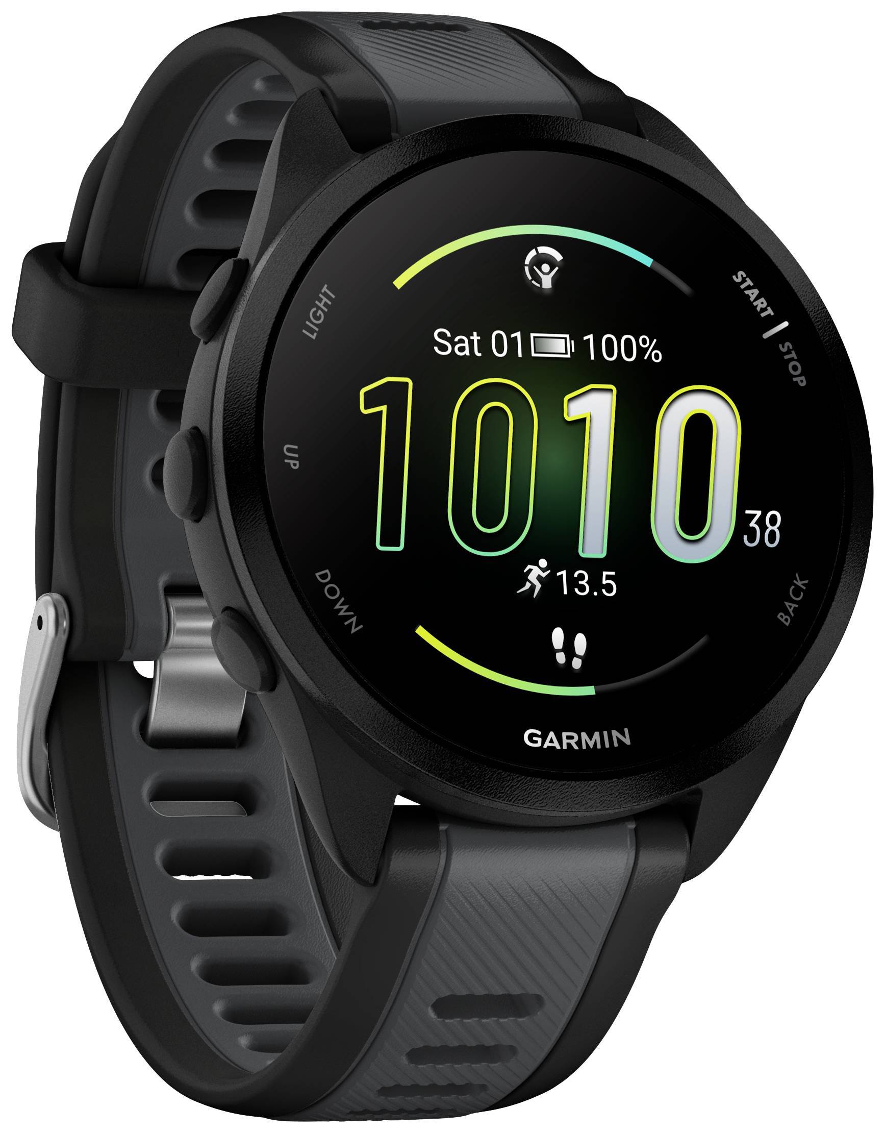 Garmin Forerunner 165 Grey/Black Multimedia-Technik Uhr smart