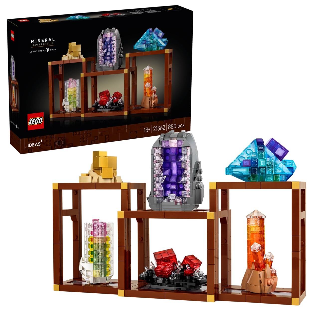 LEGO® 21362 Ideas - Mineraliensammlung