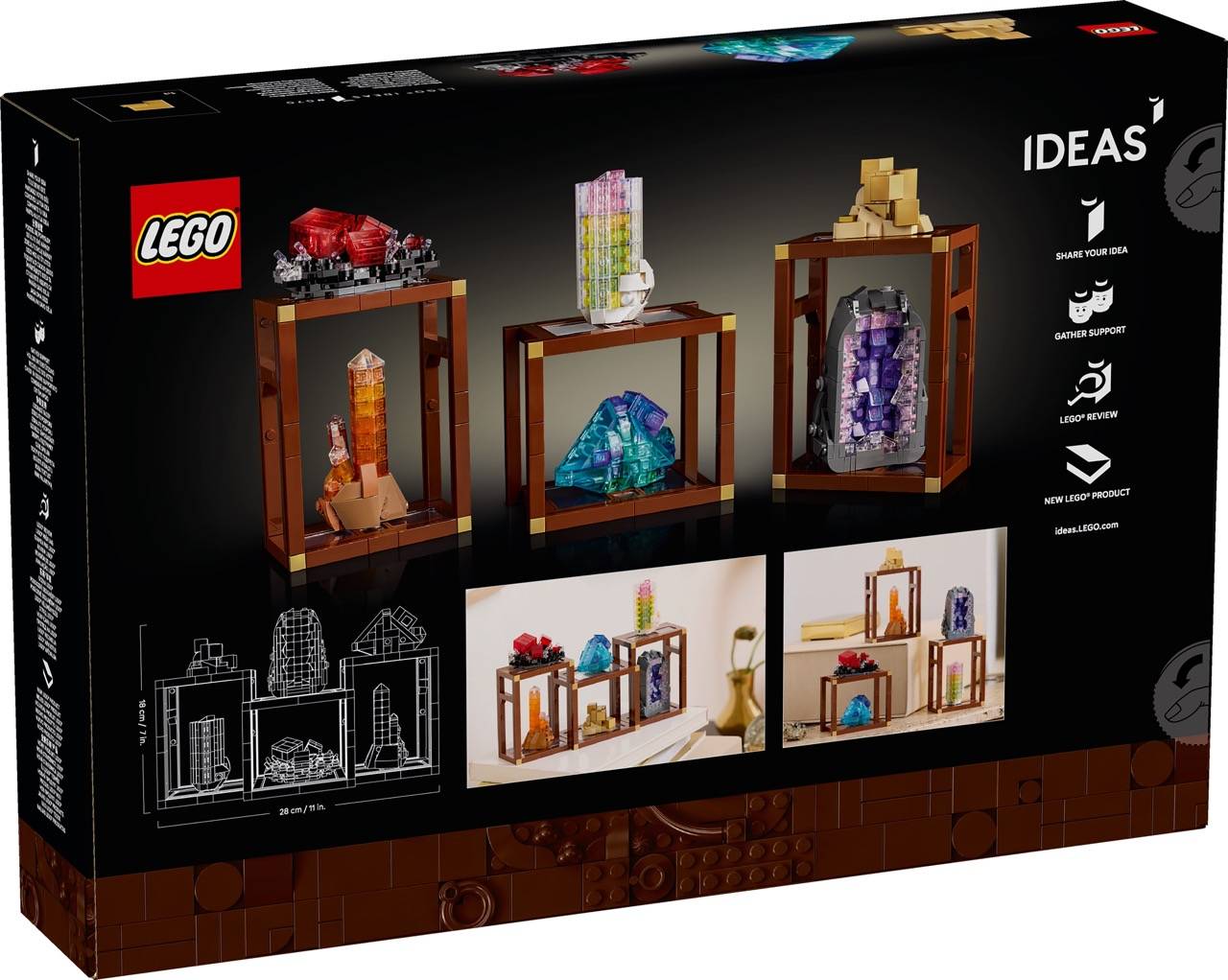 LEGO® 21362 Ideas - Mineraliensammlung