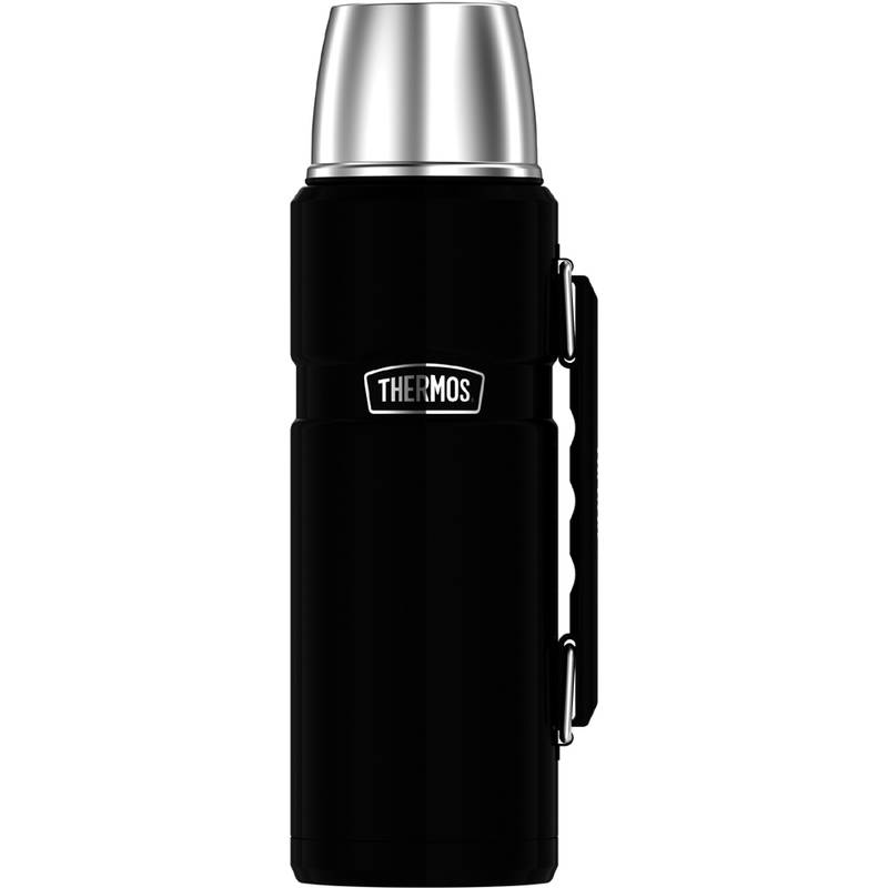 THERMOS Isolierflasche STAINLESS KING, 1,2 Liter, schwarz