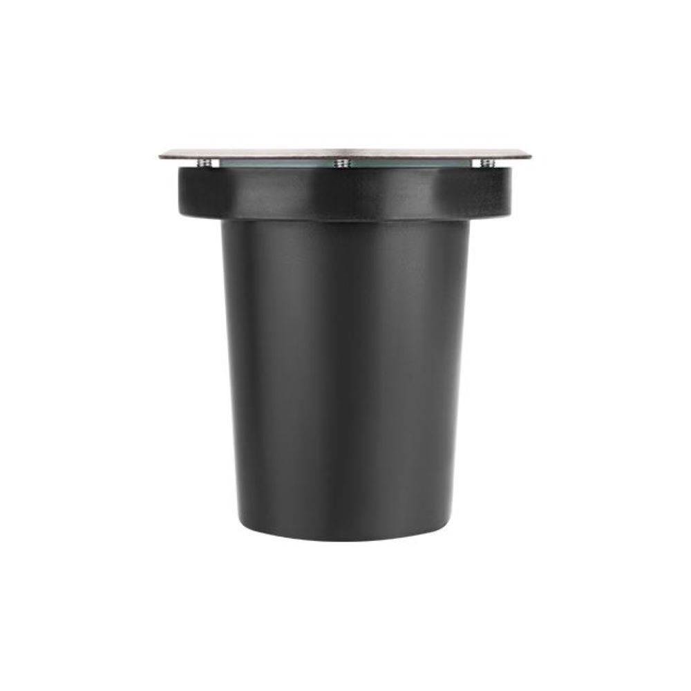 1997 Bodeneinbau rund starr Ø100mm Edelstahl Sockel GU10 für LED