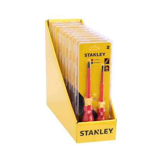Stanley HTS Isoliertes Schraubend.-Set, Pz, 2-tlg.