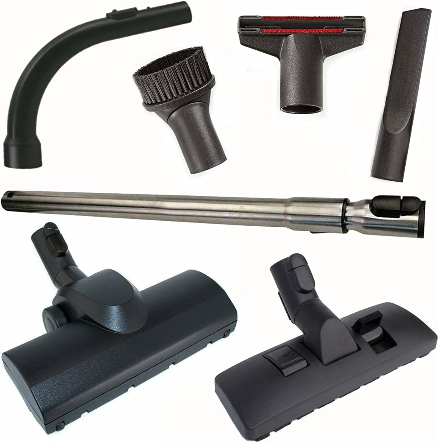 XXL Staubsauger Ersatzteile Staubsaugerzubehör Staubsaugerersatzteil Set für Original Miele Rohr Düse Bürste Turbodüse