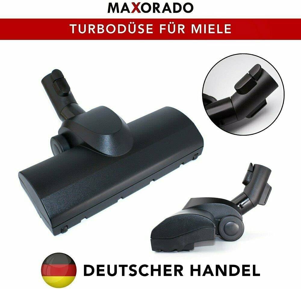 XXL Staubsauger Ersatzteile Staubsaugerzubehör Staubsaugerersatzteil Set für Original Miele Rohr Düse Bürste Turbodüse