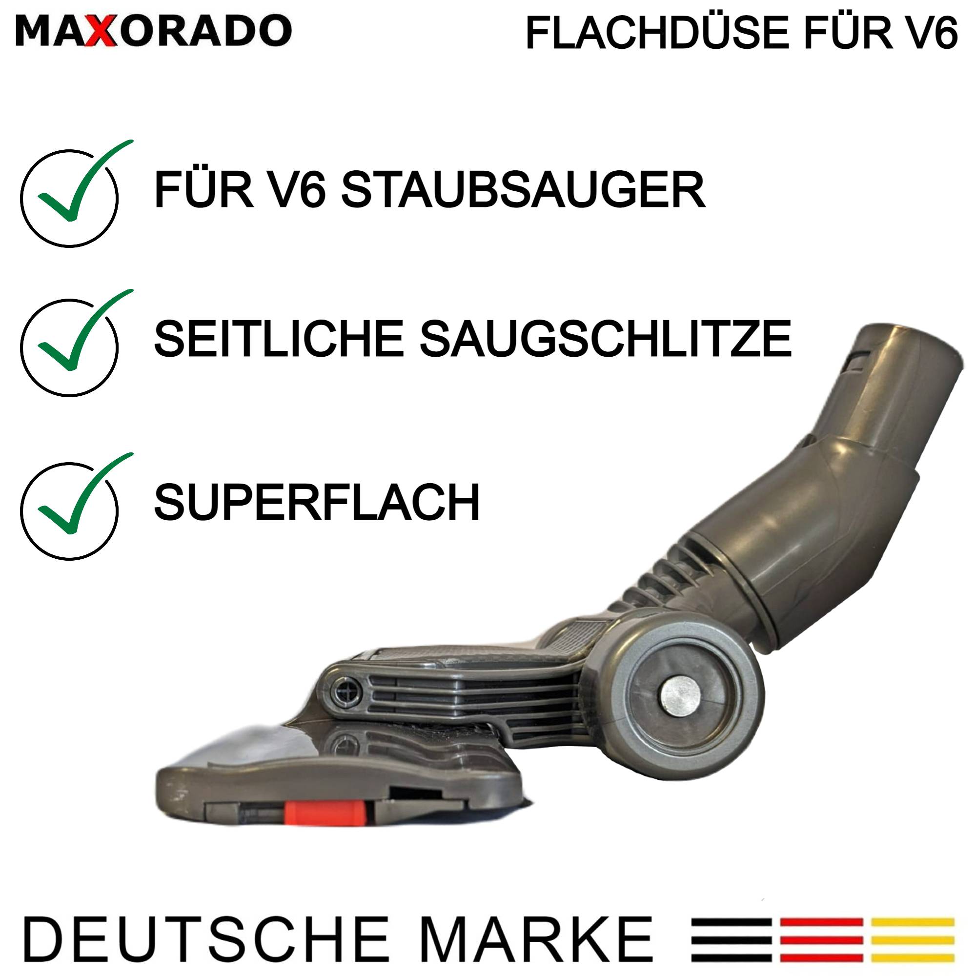 Flachdüse für Dyson V6 Flat Out Head Staubsauger flach Düse 914617-01