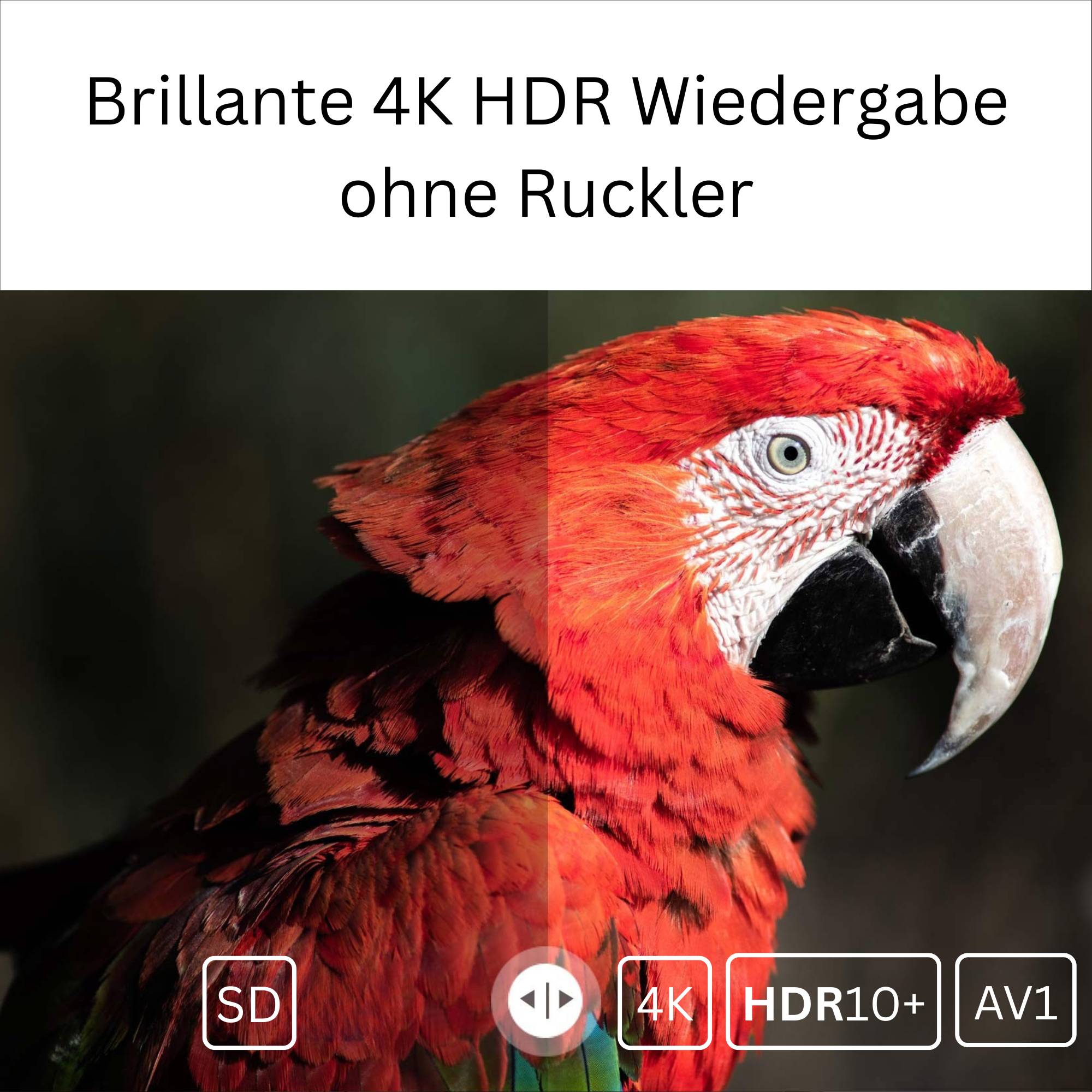 Android 14 Mini-PC Orbsmart S89L 4K HDR TV Box Computer (Quad-Core, 4GB RAM, HDMI 2.1, WiFi 6)