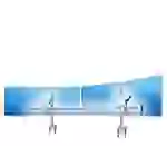 Curved Monitorhalter Para für 2 Bildschirme bis 34" mit Tischklemme Curved Monitorhalter Para für 2 Bildschirme bis 34" mit Tischklemme