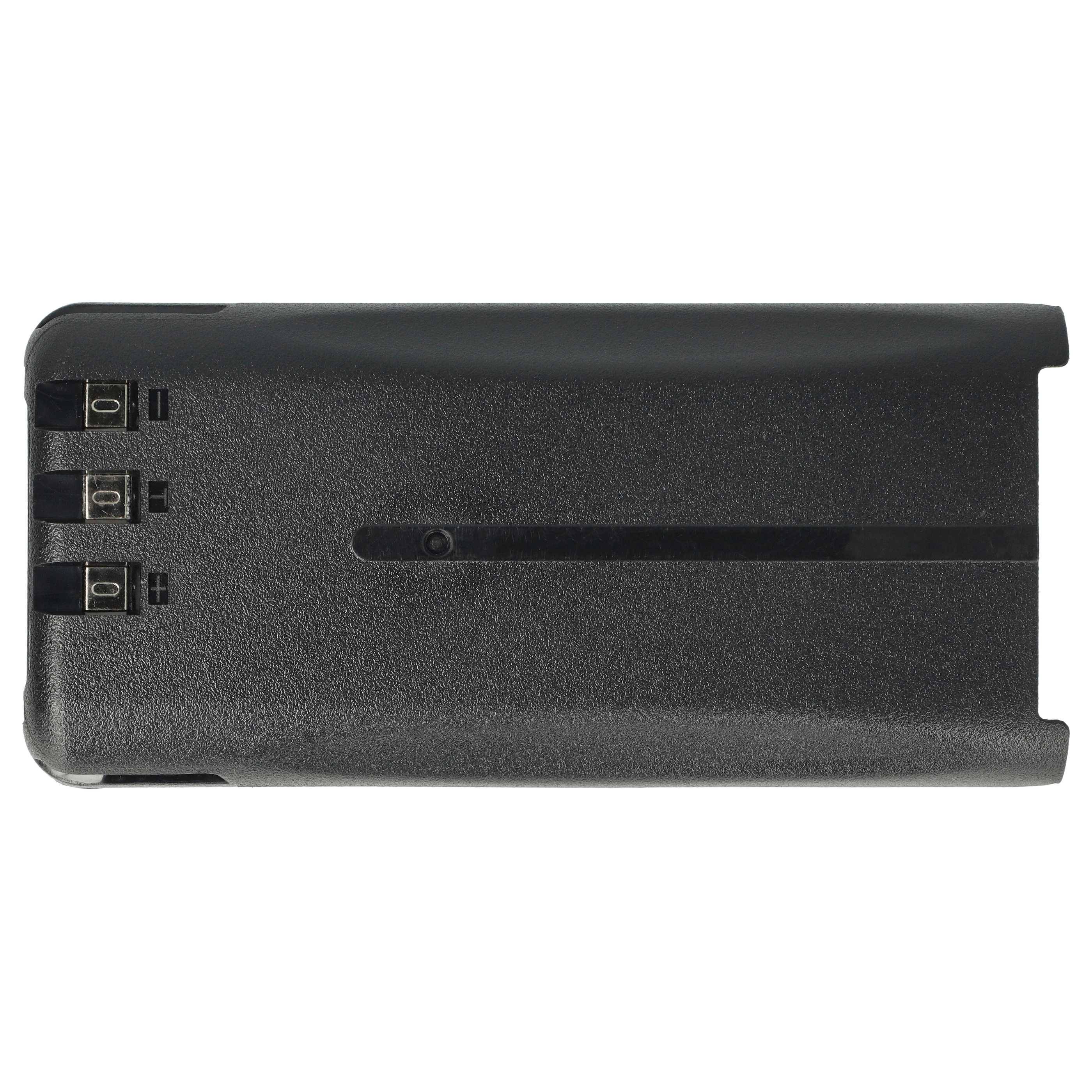 vhbw 5x Akku kompatibel mit Kenwood TK-3302E, TK-3301T, TK-3301E, TK-3300UP, TK-3212M, TK-3212L Funkgerät, Walkie Talkie (2000 mAh, 7,4 V, Li-Ion)