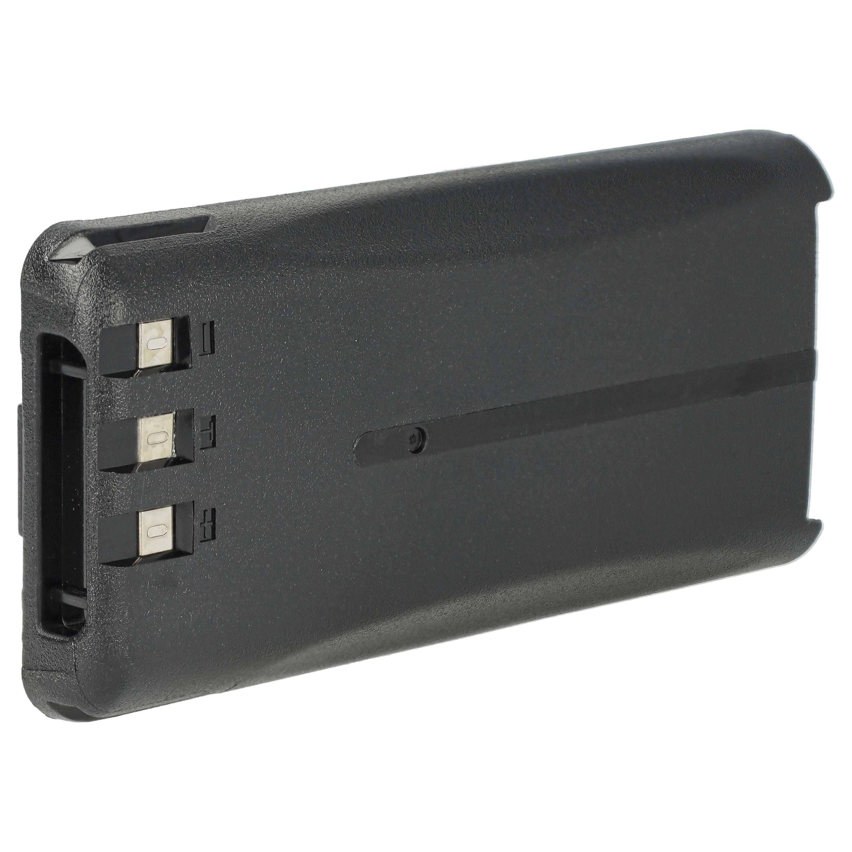 vhbw 5x Akku kompatibel mit Kenwood TK-2307M, TK-2306M, TK-2302VK, TK-2302T, TK-2300VP, TK-2302E Funkgerät, Walkie Talkie (2000 mAh, 7,4 V, Li-Ion)