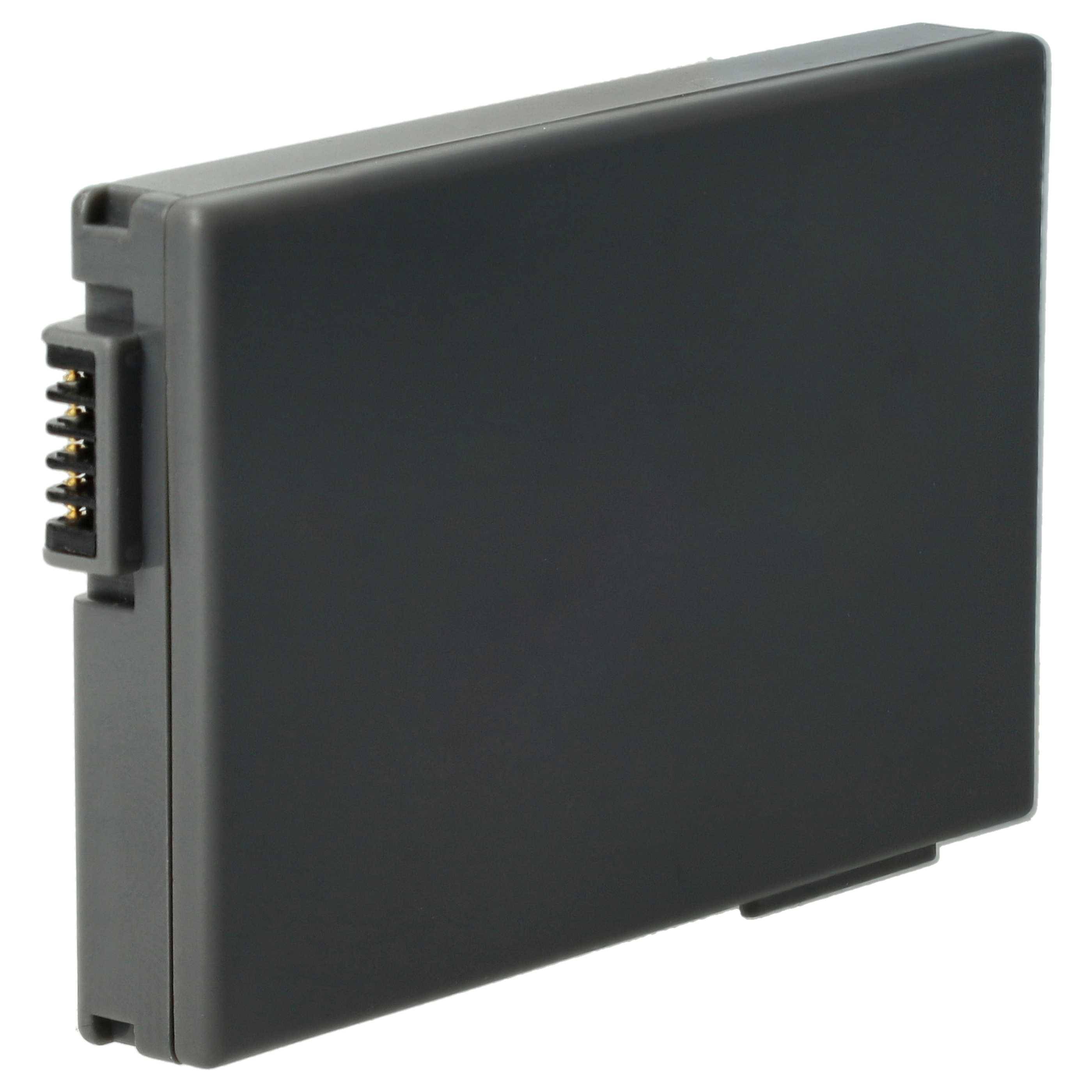 vhbw 2x Akku kompatibel mit Canon MVX1s, HR10, MVX450, MVX460 Videokamera Camcorder (700 mAh, 7,4 V, Li-Ion)