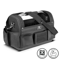 STAHLWERK Werkzeugtasche mit 11 Außentaschen 10 Innentaschen Installateur Tasche STAHLWERK Werkzeugtasche mit 11 Außentaschen 10 Innentaschen Installateur Tasche