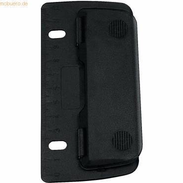 WEDO Taschenlocher Business 2fach schwarz in SB-Karton Multimedia-Technik PapierBüroSchreibwar