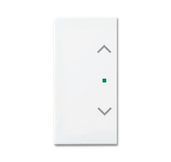 BJ Wippe 2-fach Jalousie 6232-20-914 alpinweiß Busch-free@home balance SI Install.Baumaterial KNX