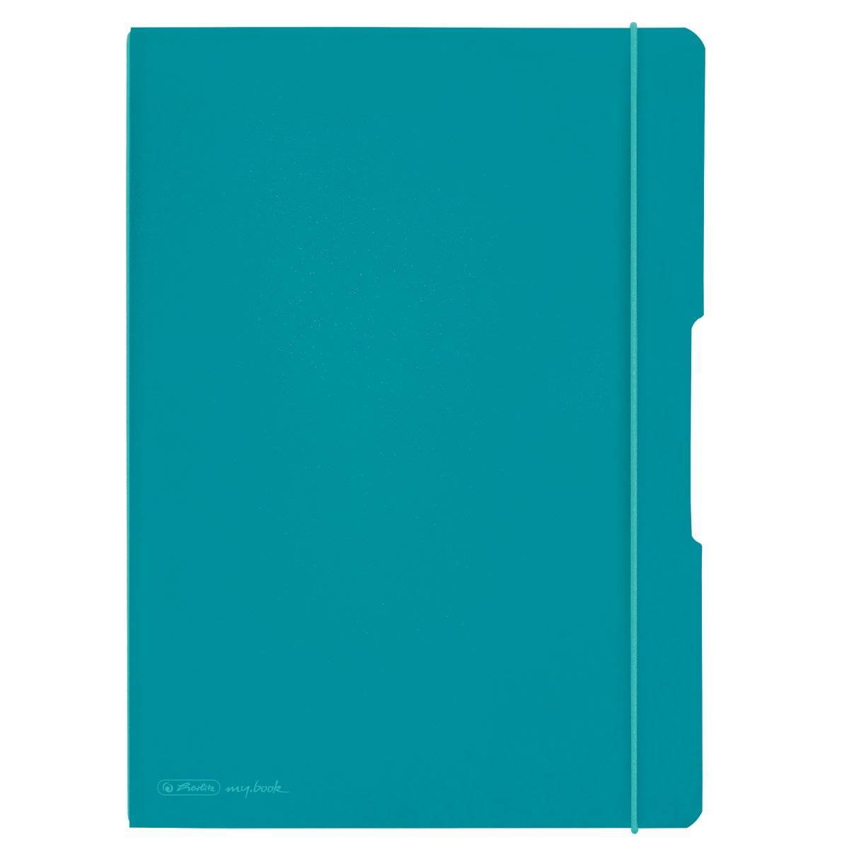 Herlitz Notizheft my.book flex A4 PP 2x 40Bl. kar/lin türkis Multimedia-Technik