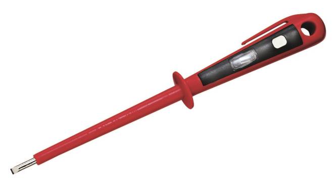 Cimco Spannungsprüfer Euro 3,5x14mm 190mm umlaufender Abgleitschutz 111290 Install.Baumaterial