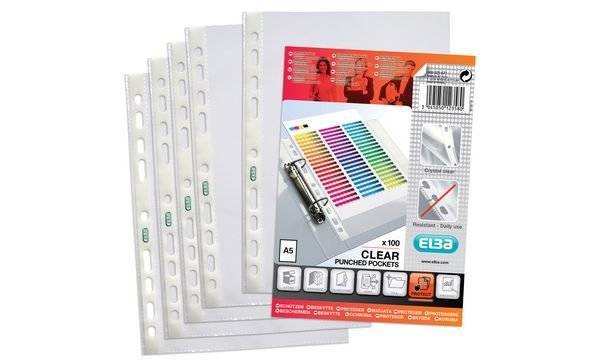 Oxford Prospekthüllen Economy A5 PP 006 mm glasklar 1000Stk Multimedia-Technik