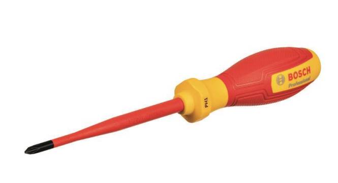Bosch VDE Schraubendreher PH1 1600A02NB8 Install.Baumaterial Werkzeug Messgeräte